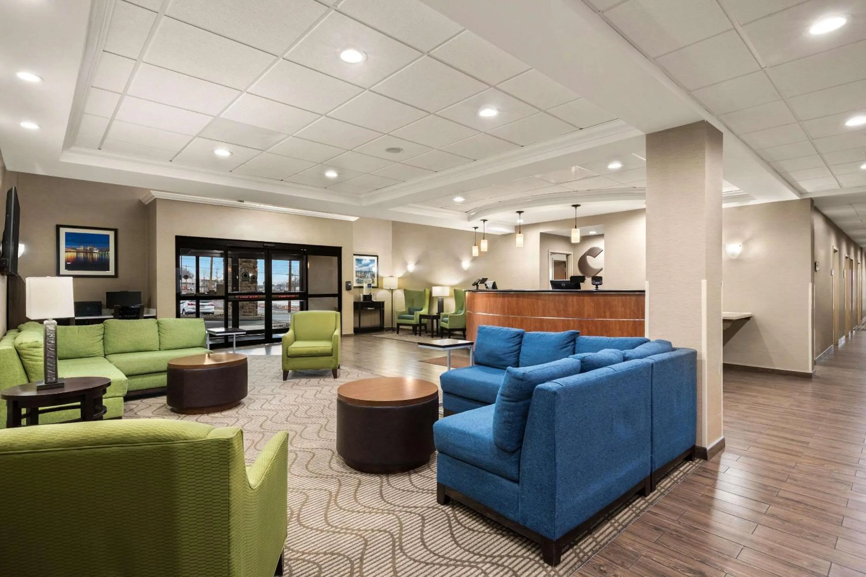Lobby or reception in Comfort Suites Hummelstown - Hershey
