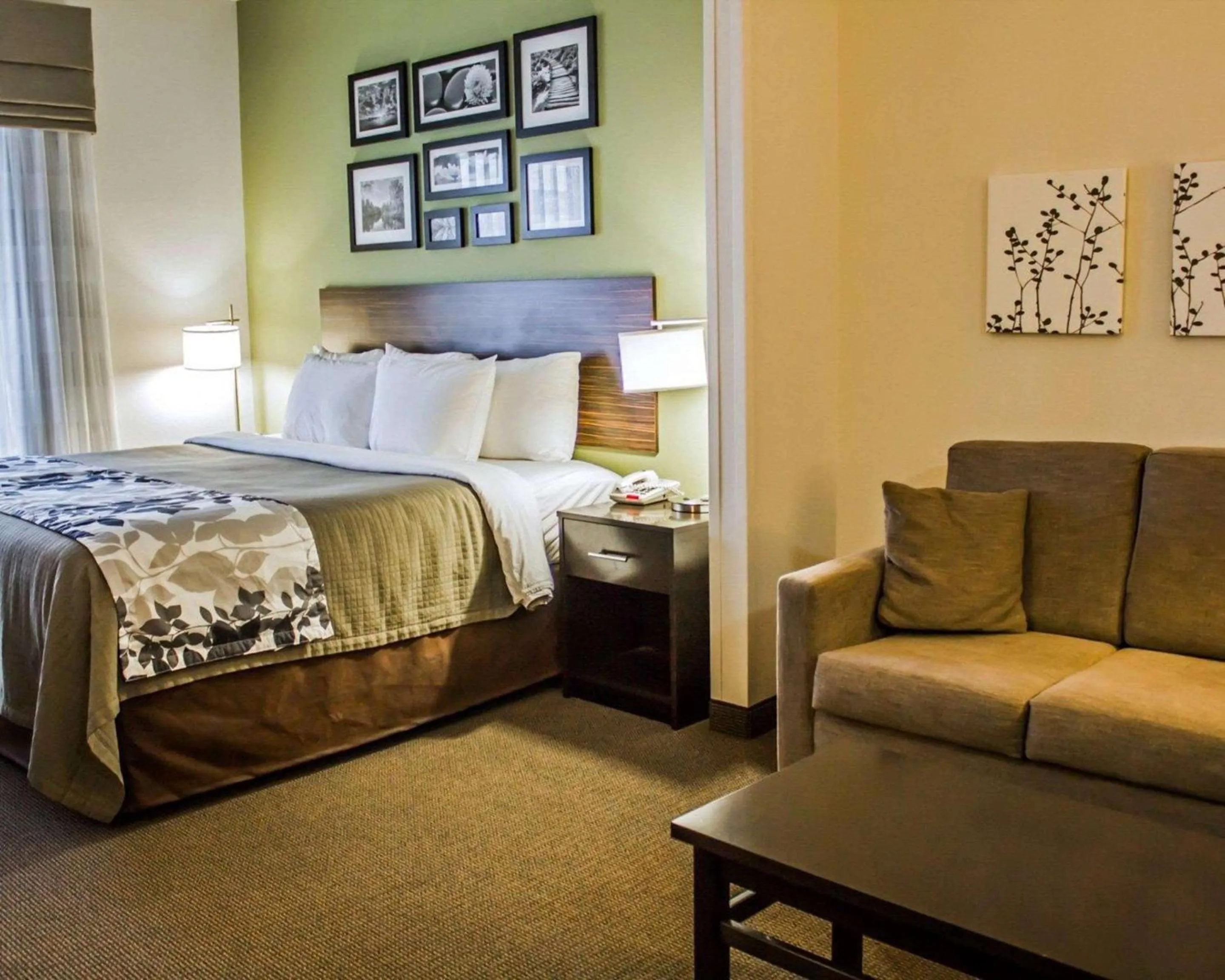 Bedroom, Bed in Sleep Inn & Suites Harrisburg - Hershey Southwest