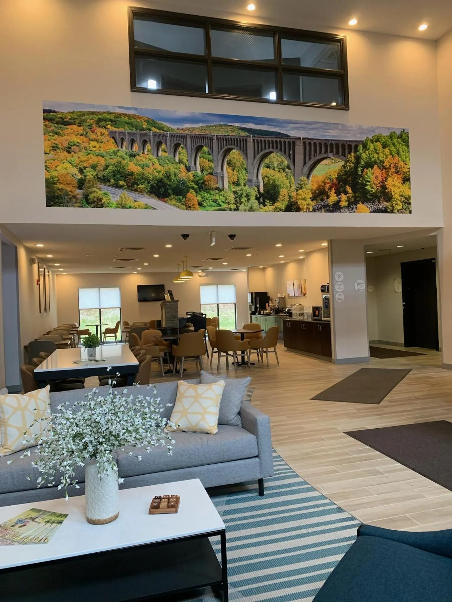 Lobby or reception in Comfort Inn & Suites Tunkhannock