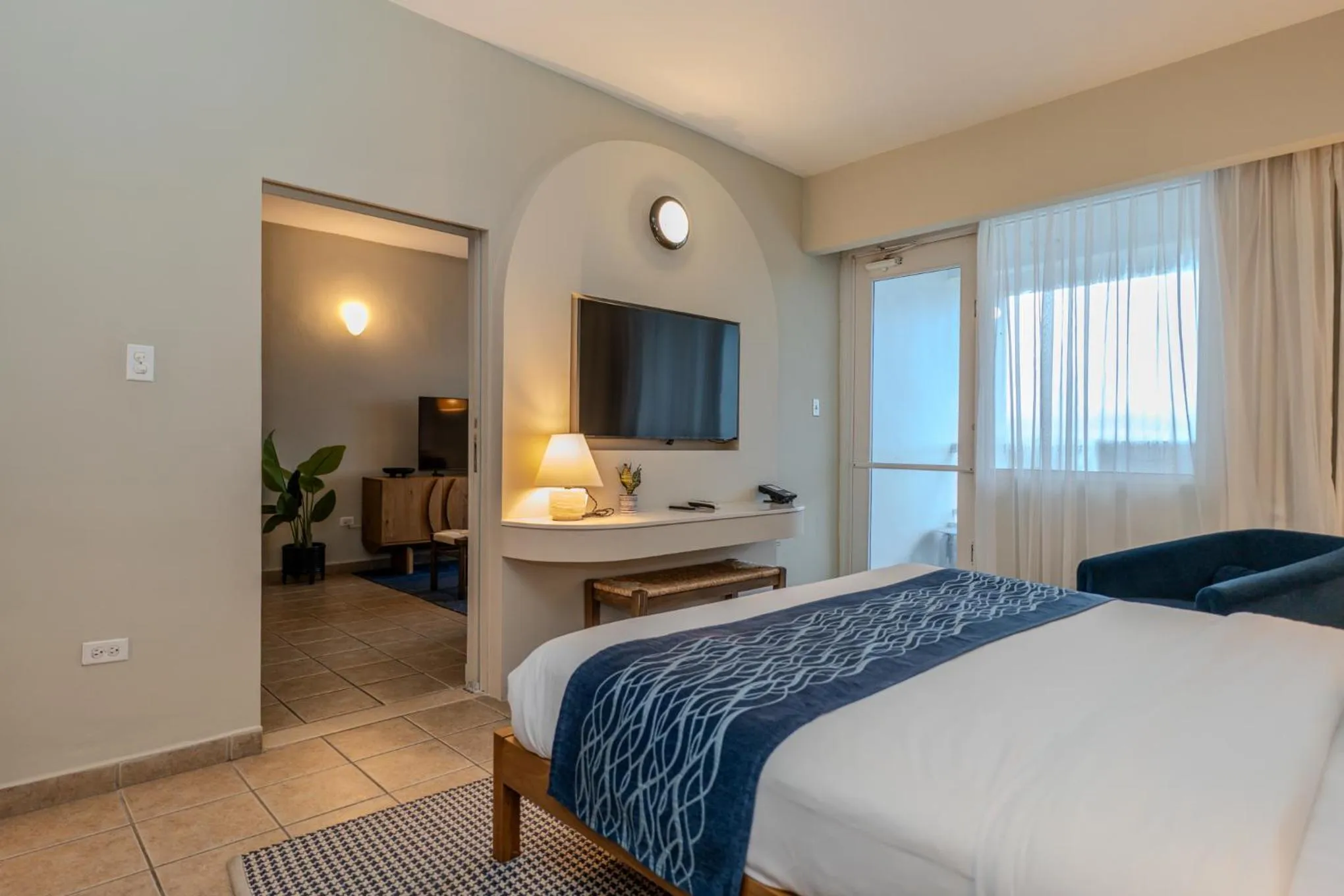 Bed in Comfort Inn & Suites