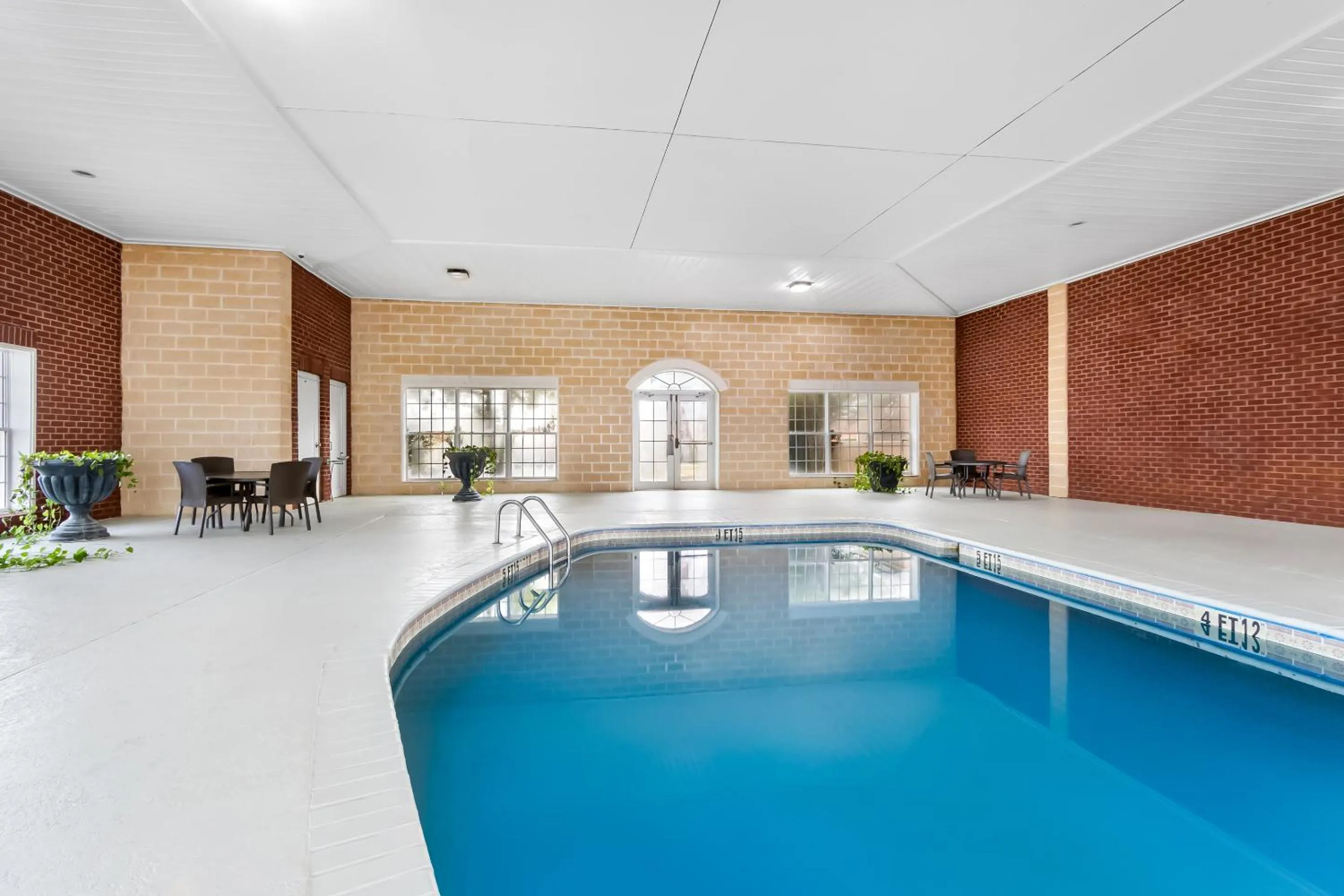 Pool view in Comfort Suites Sumter near Shaw AFB