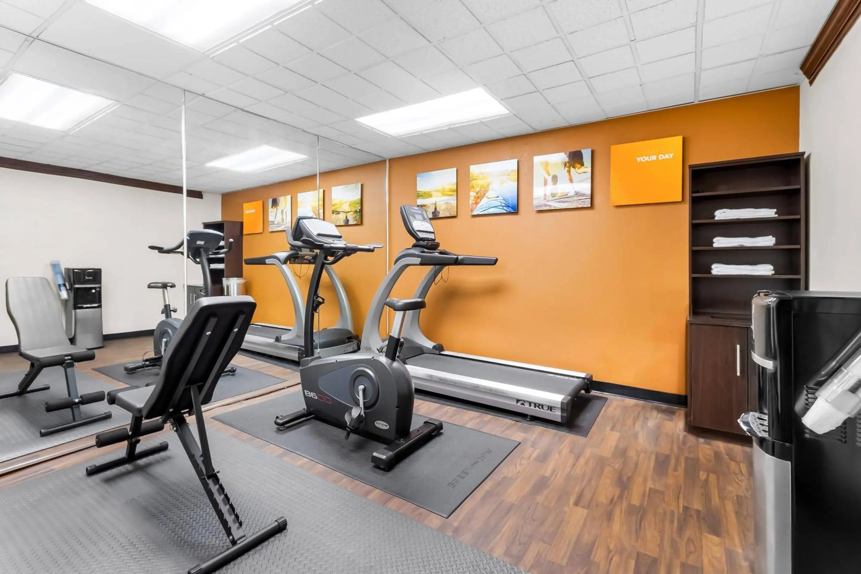 Fitness centre/facilities in Comfort Suites Sumter near Shaw AFB