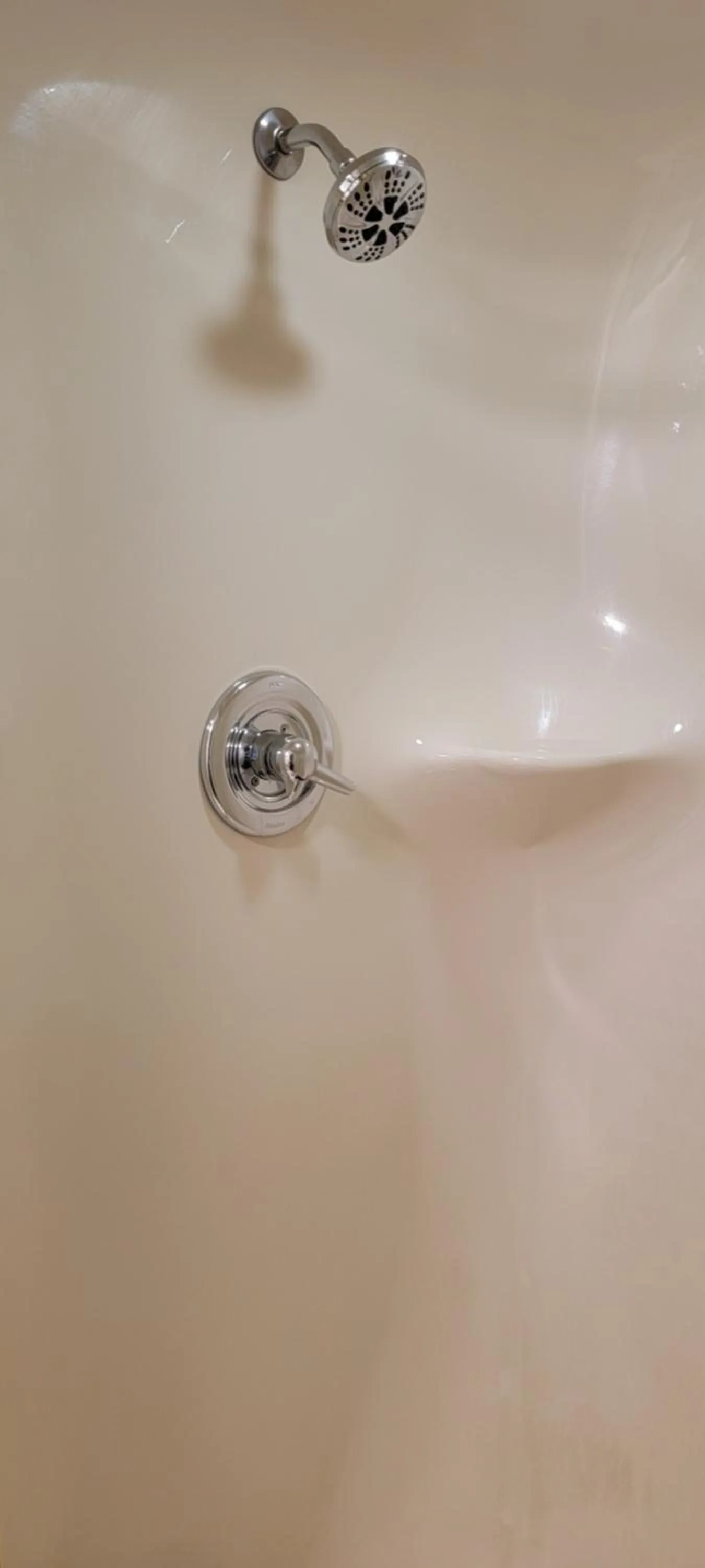 Shower in Sleep Inn Near Ft Jackson