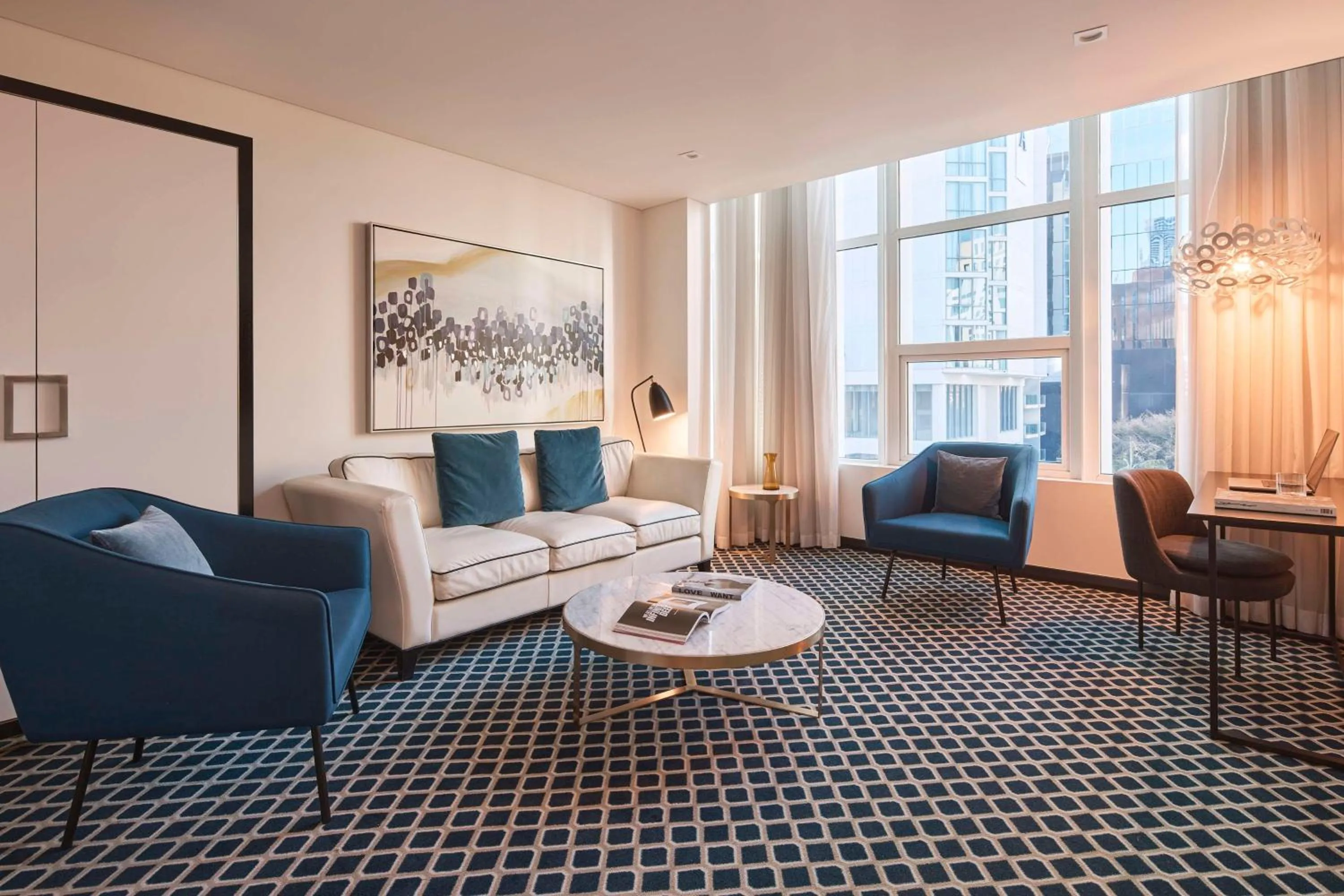 Photo of the whole room in The Inchcolm by Ode Hotels