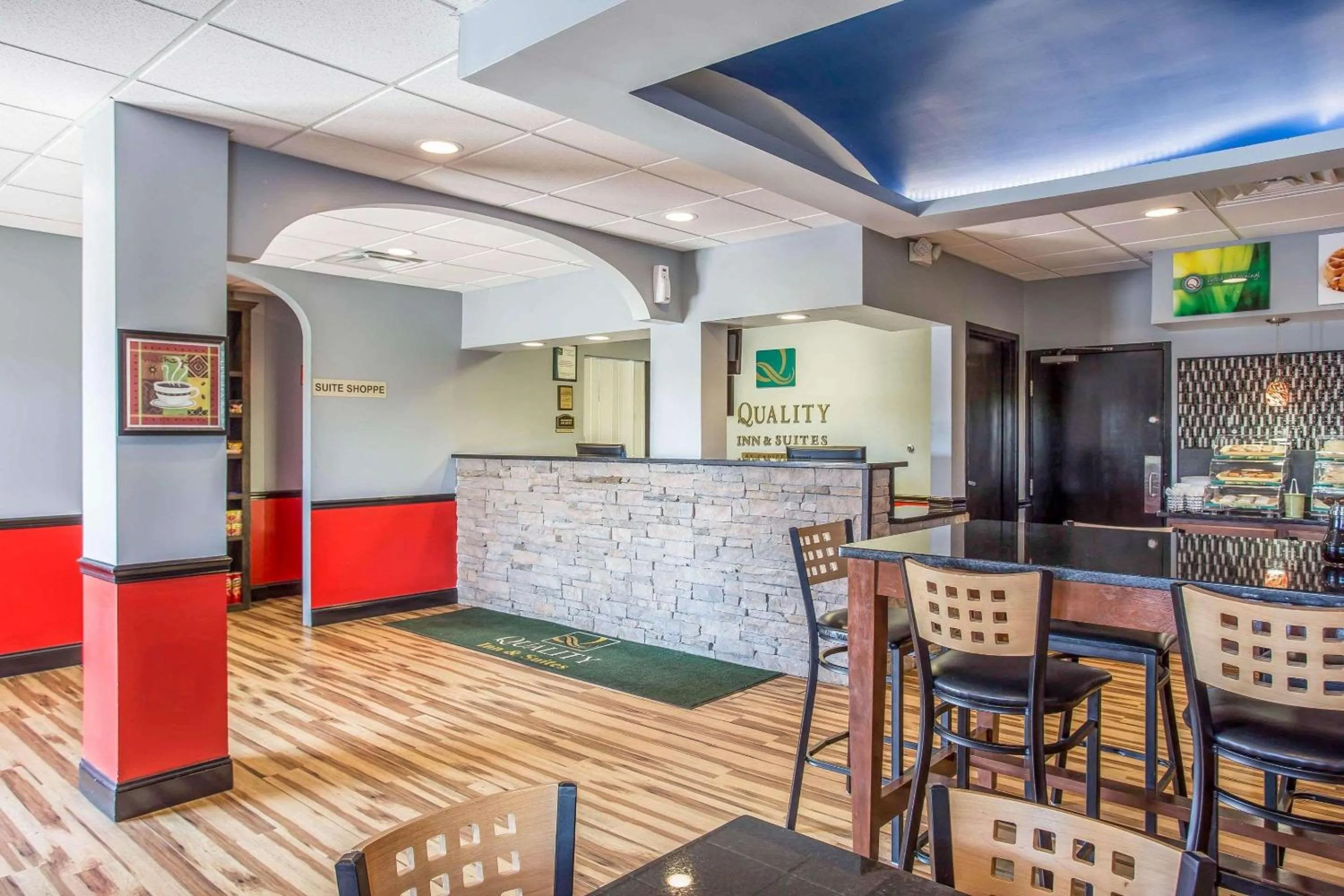 Lobby or reception in Quality Inn & Suites Aiken East