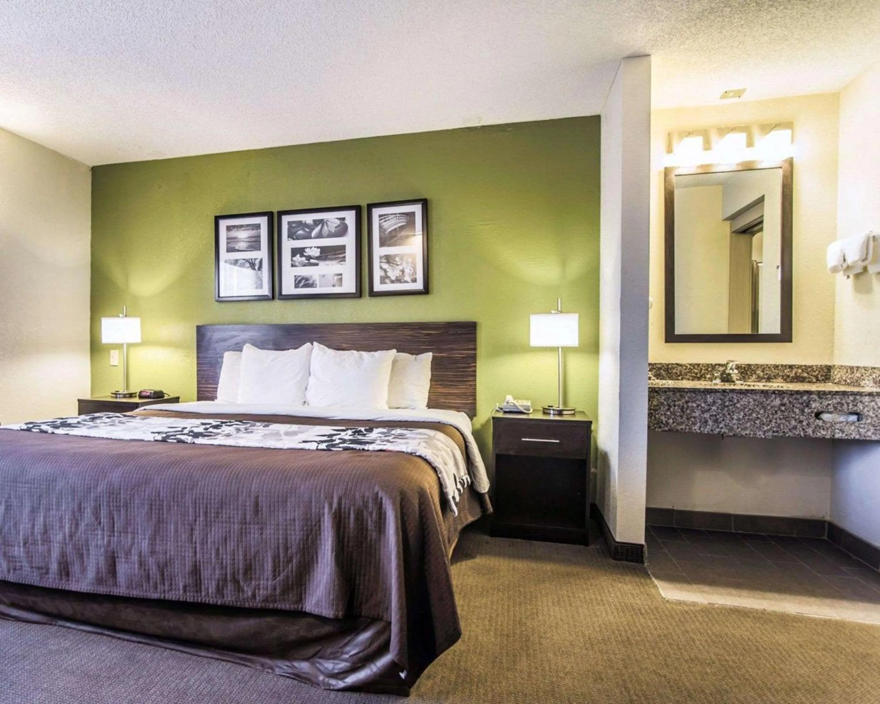 Bed in Sleep Inn Walterboro I-95