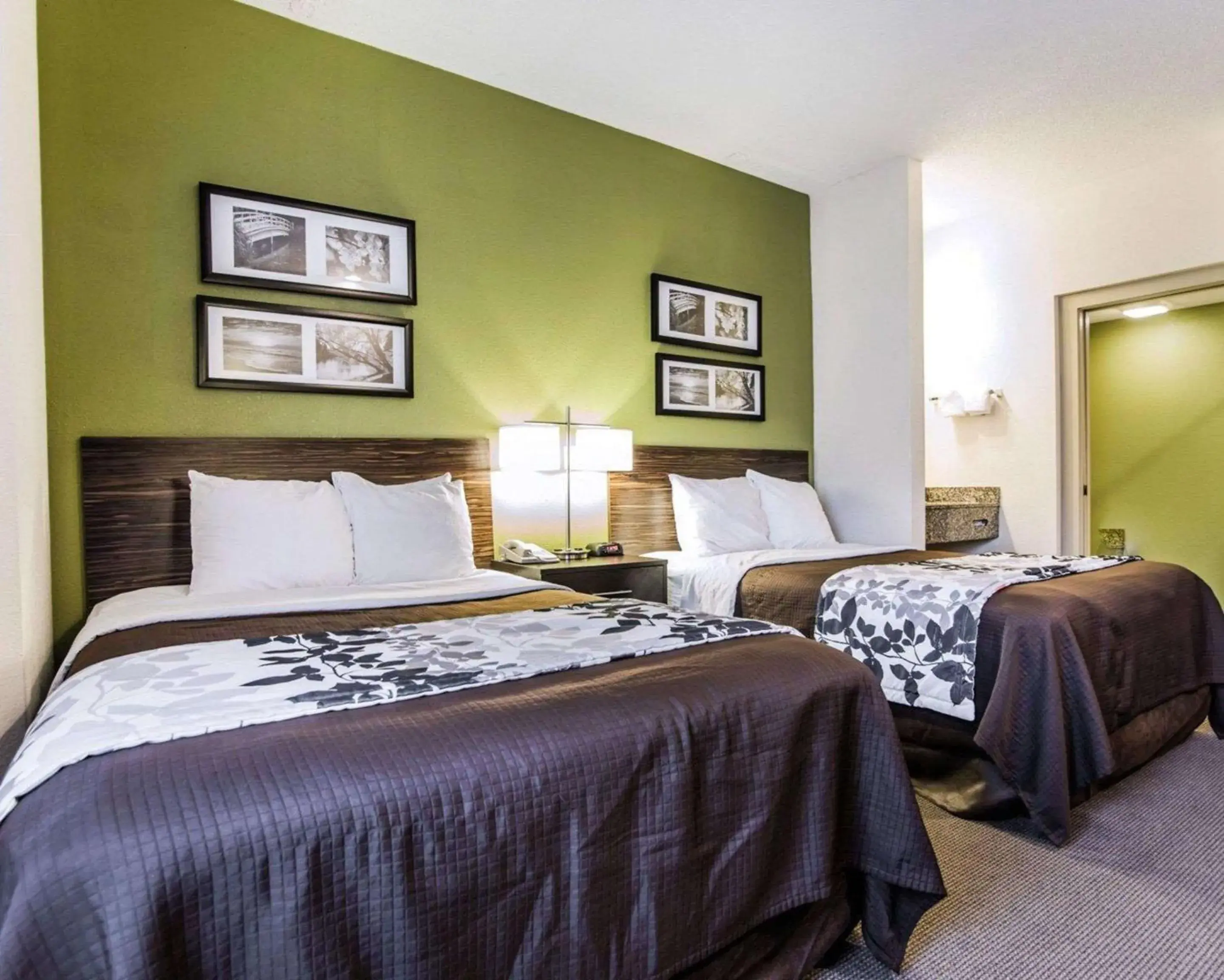 Queen Room with Two Queen Beds, Accessible - Pet Friendly/Non Smoking in Sleep Inn Walterboro I-95 Queen Room with Two Queen Beds, Accessible - Pet Friendly/Non Smoking in Sleep Inn Walterboro I-95