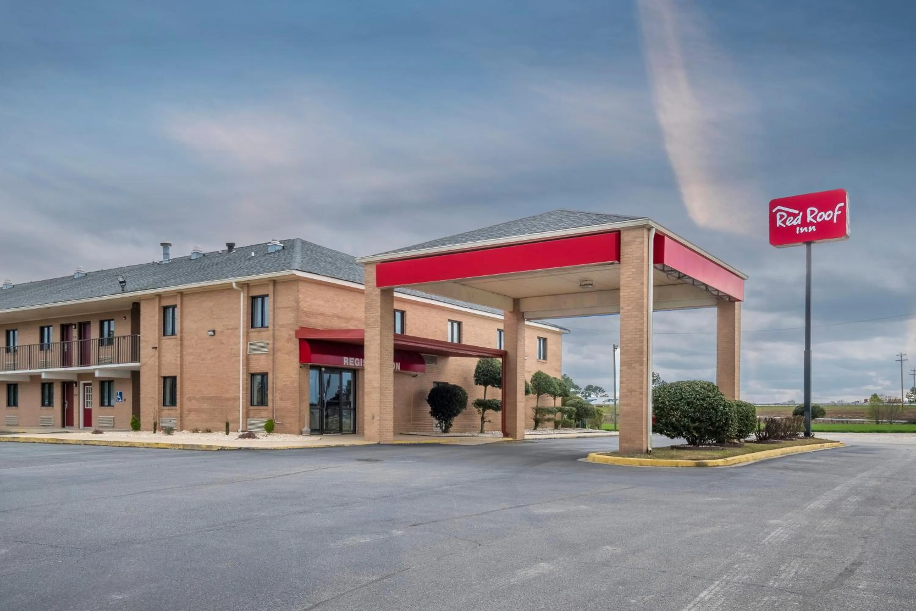 Property building in Red Roof Inn Bishopville