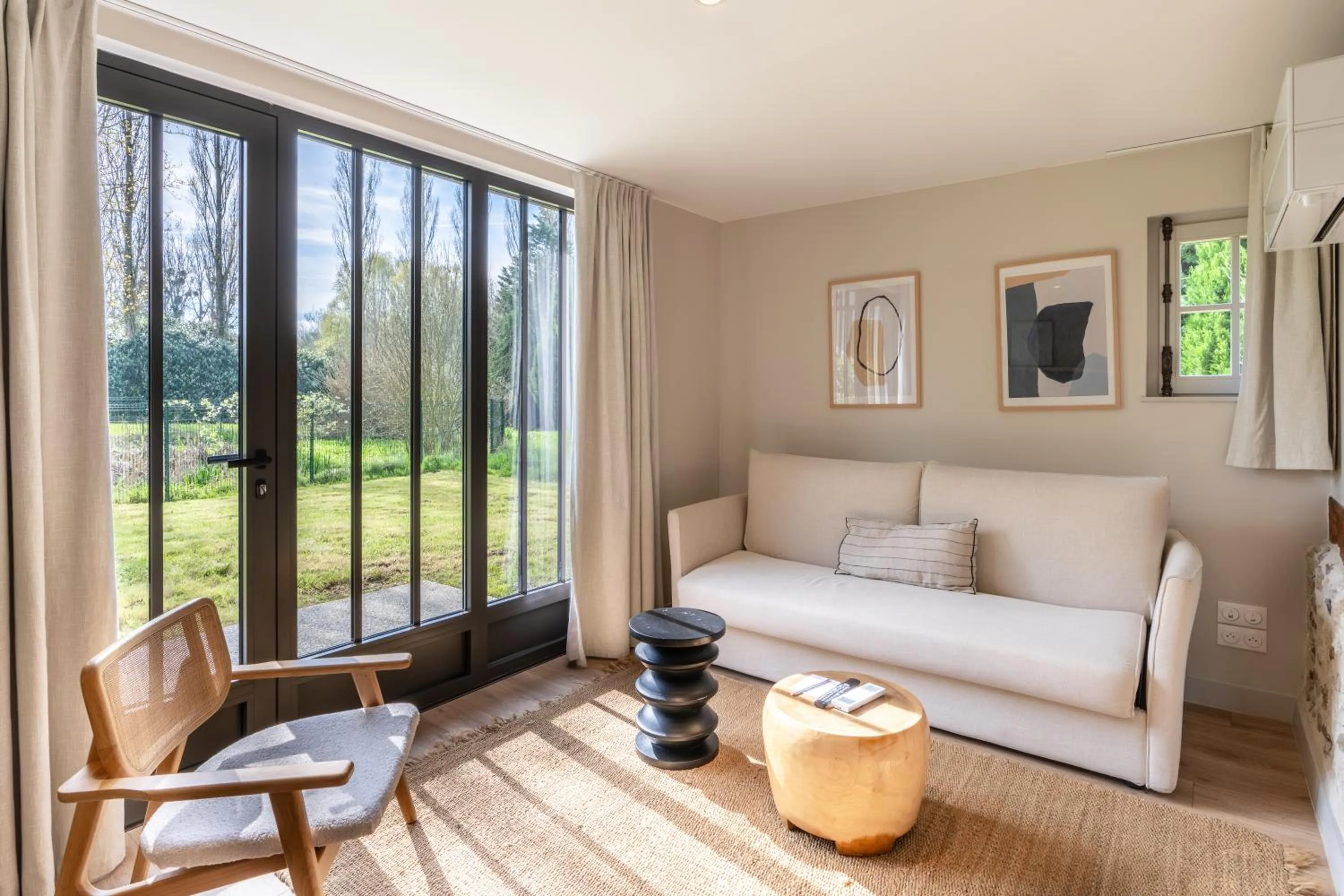 Bedroom in Les Manoirs des Portes de Deauville - Small Luxury Hotel Of The World