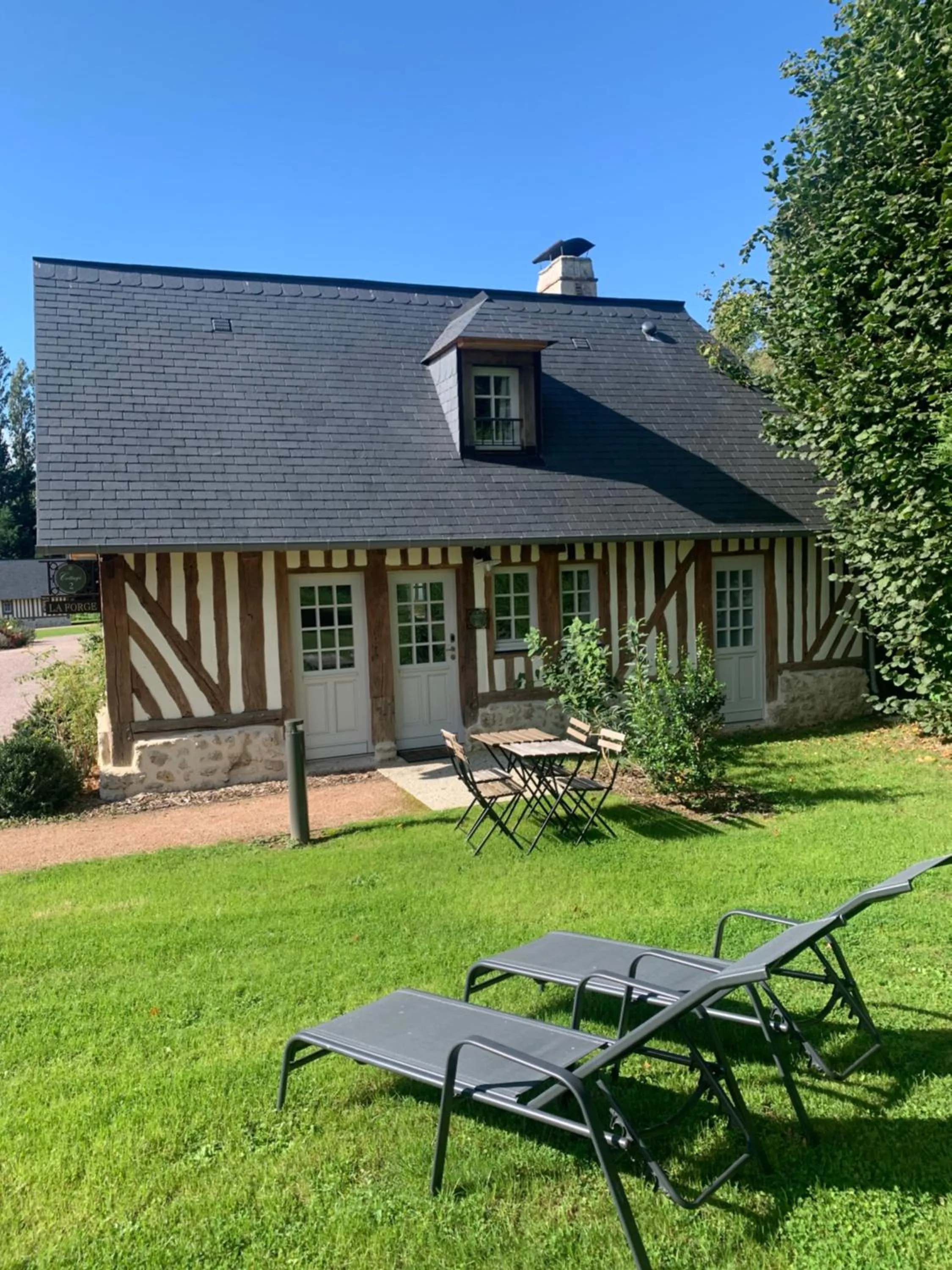 Garden in Les Manoirs des Portes de Deauville - Small Luxury Hotel Of The World