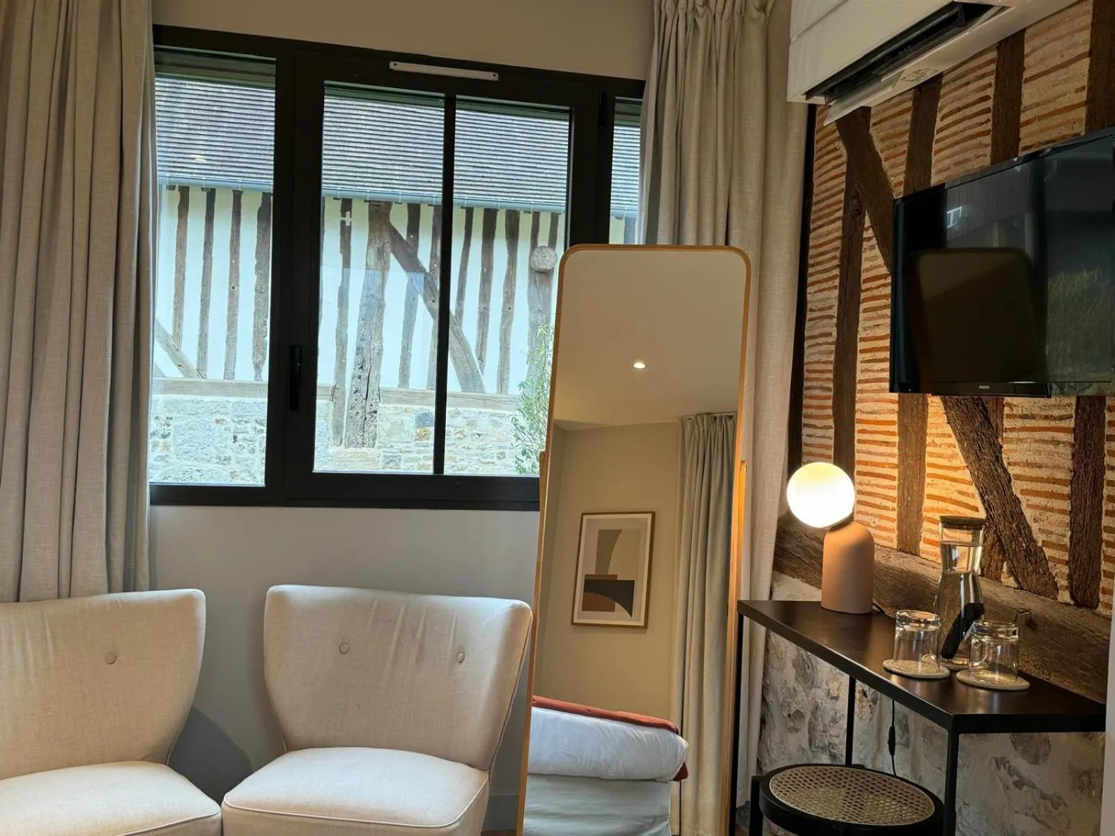 Seating area in Les Manoirs des Portes de Deauville - Small Luxury Hotel Of The World