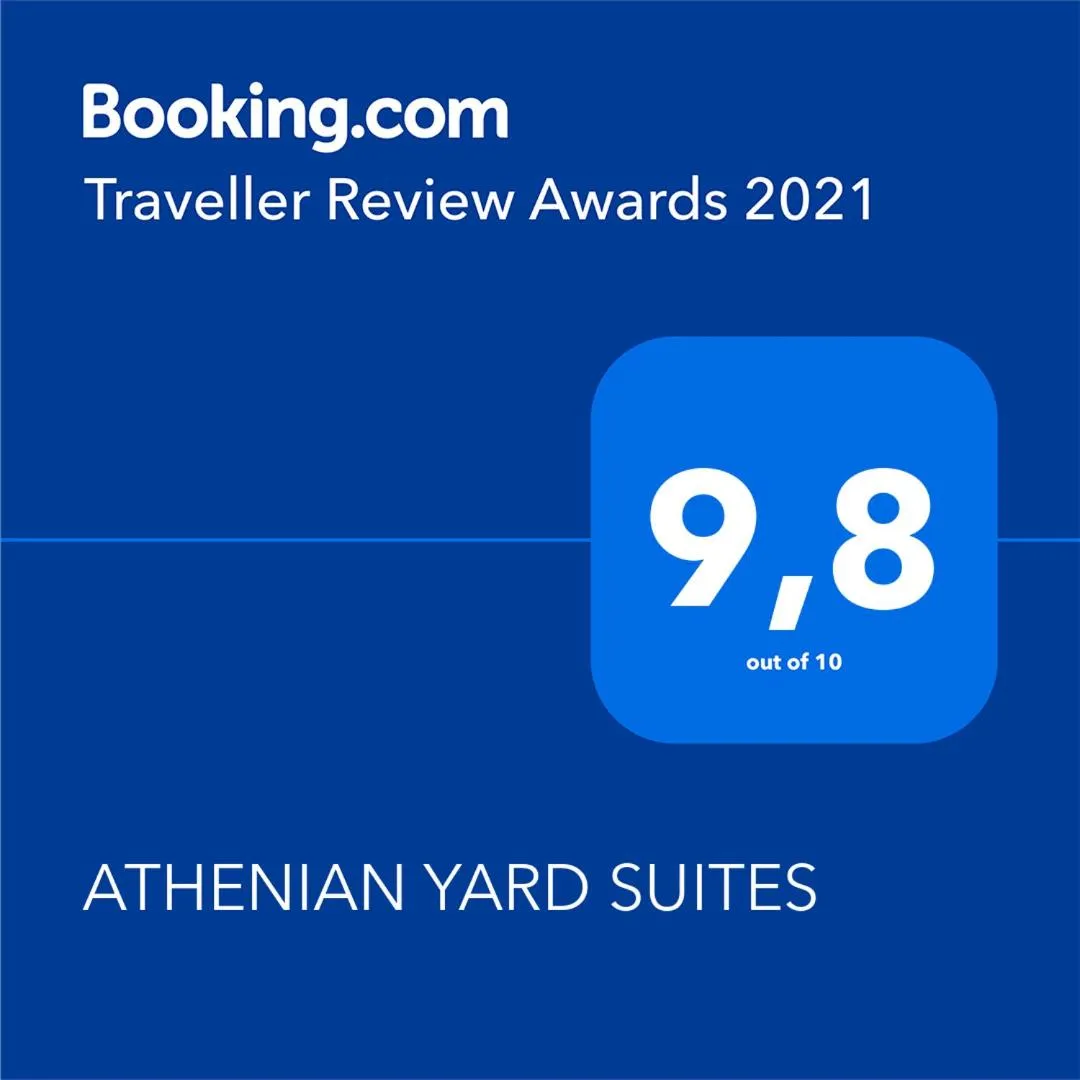 Certificate/Award in ATHENIAN YARD SUITES