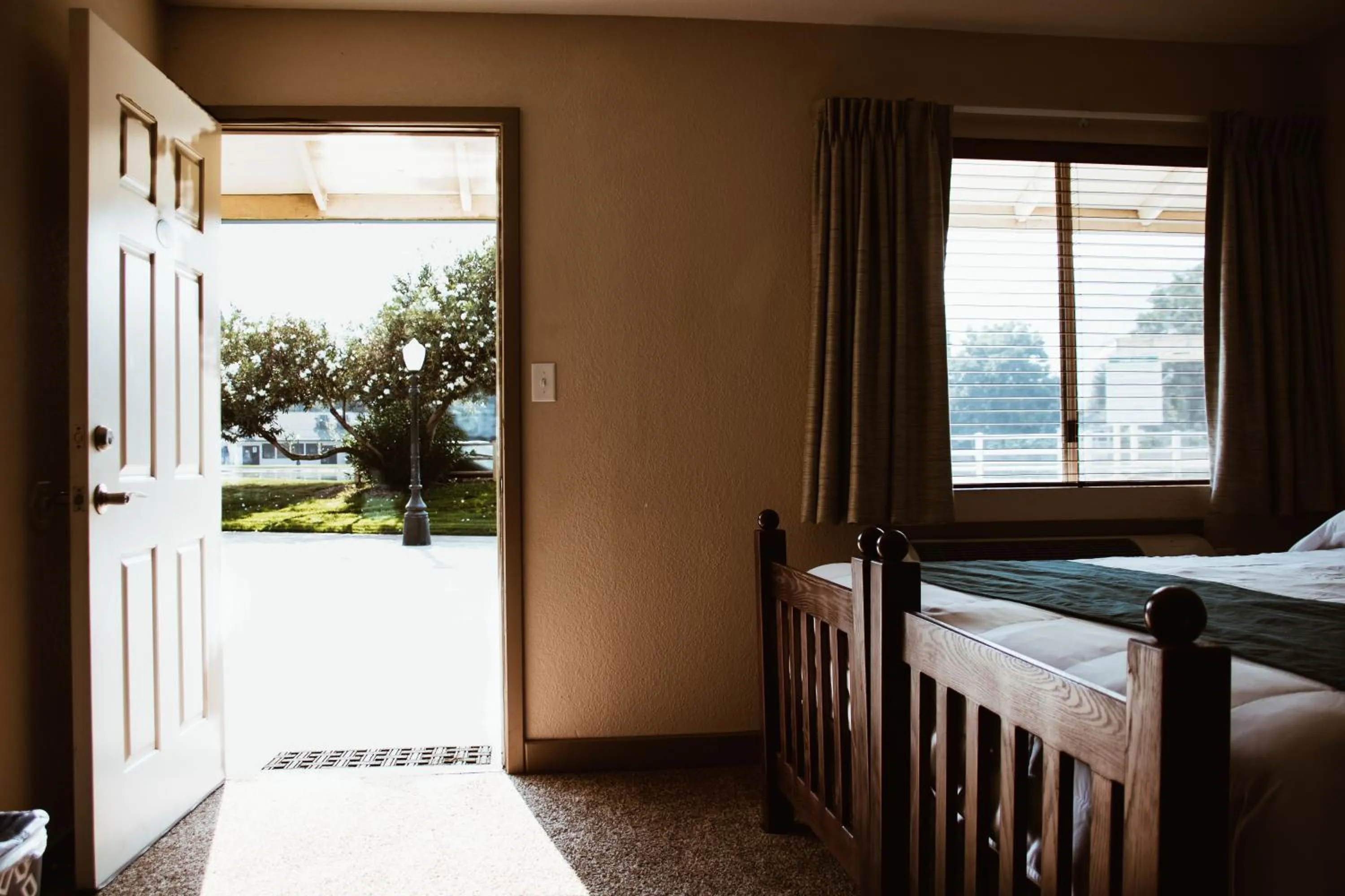 Bed in Wonder Valley Ranch Resort