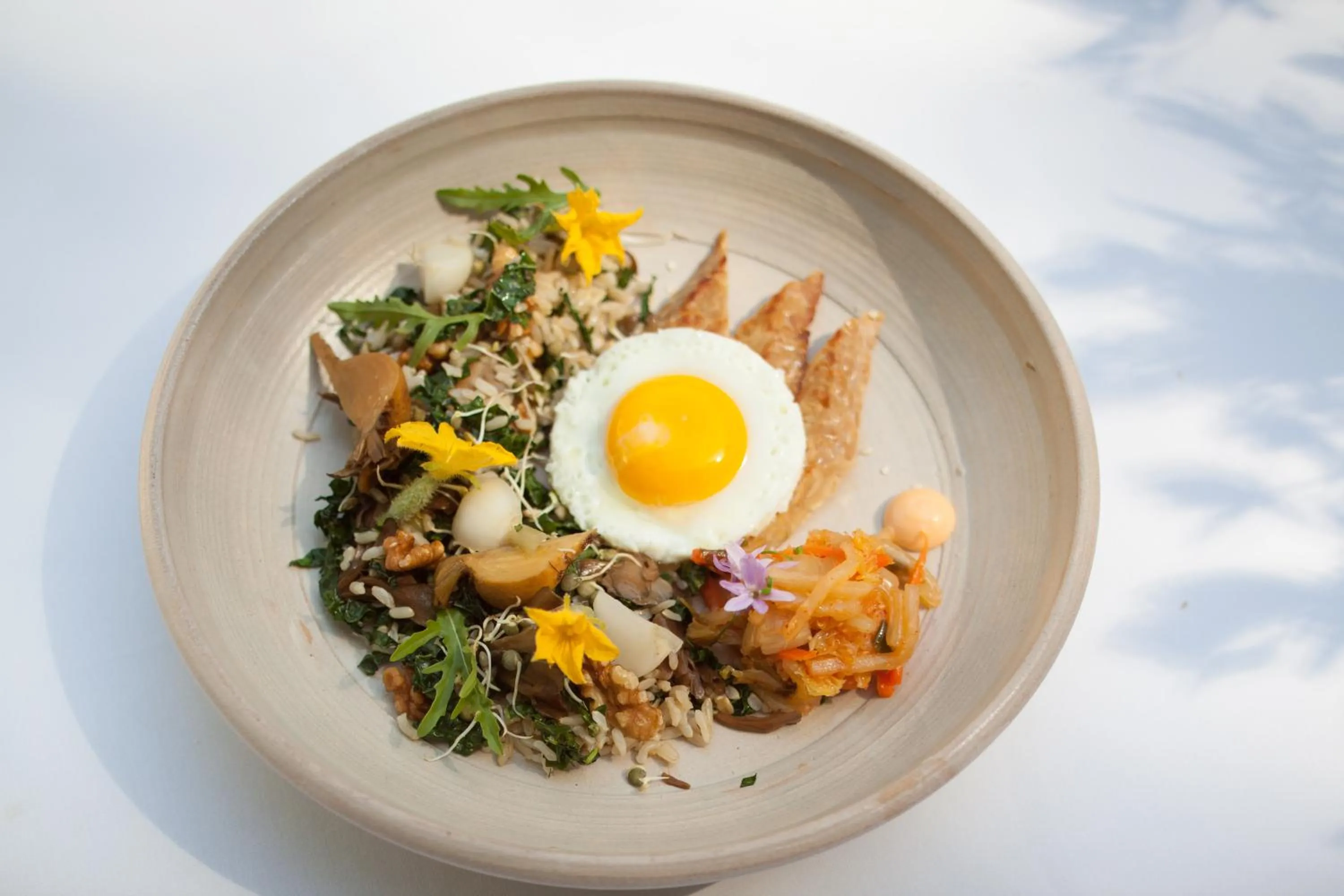 American breakfast in Farmhouse Inn