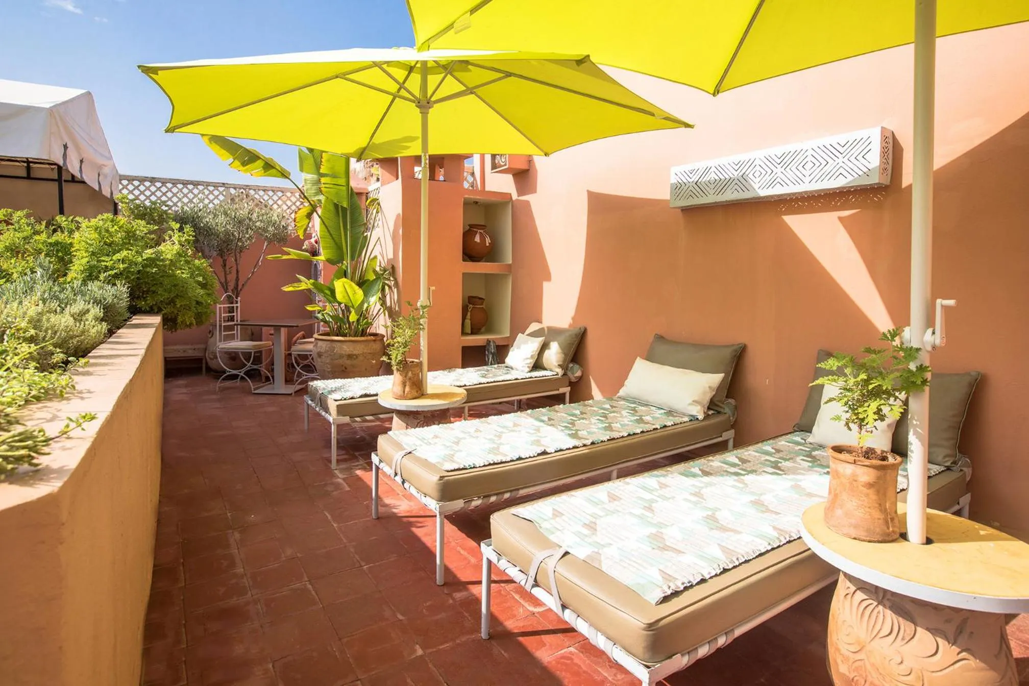 Balcony/Terrace in Riad Villa Harmonie