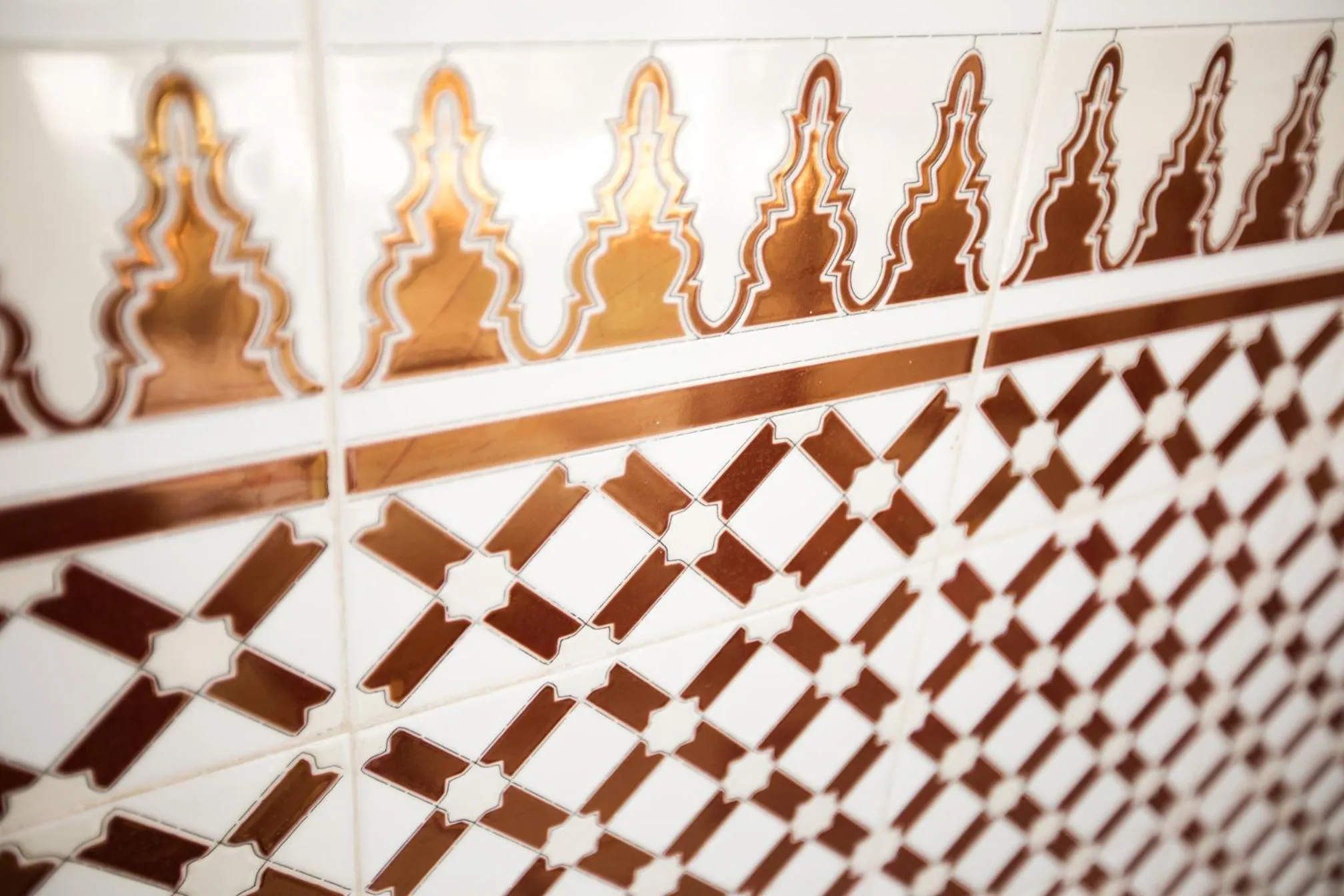 Decorative detail in Riad Villa Harmonie
