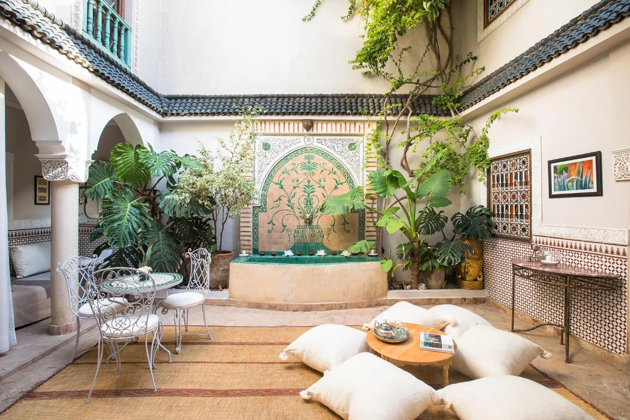 Lobby or reception in Riad Villa Harmonie