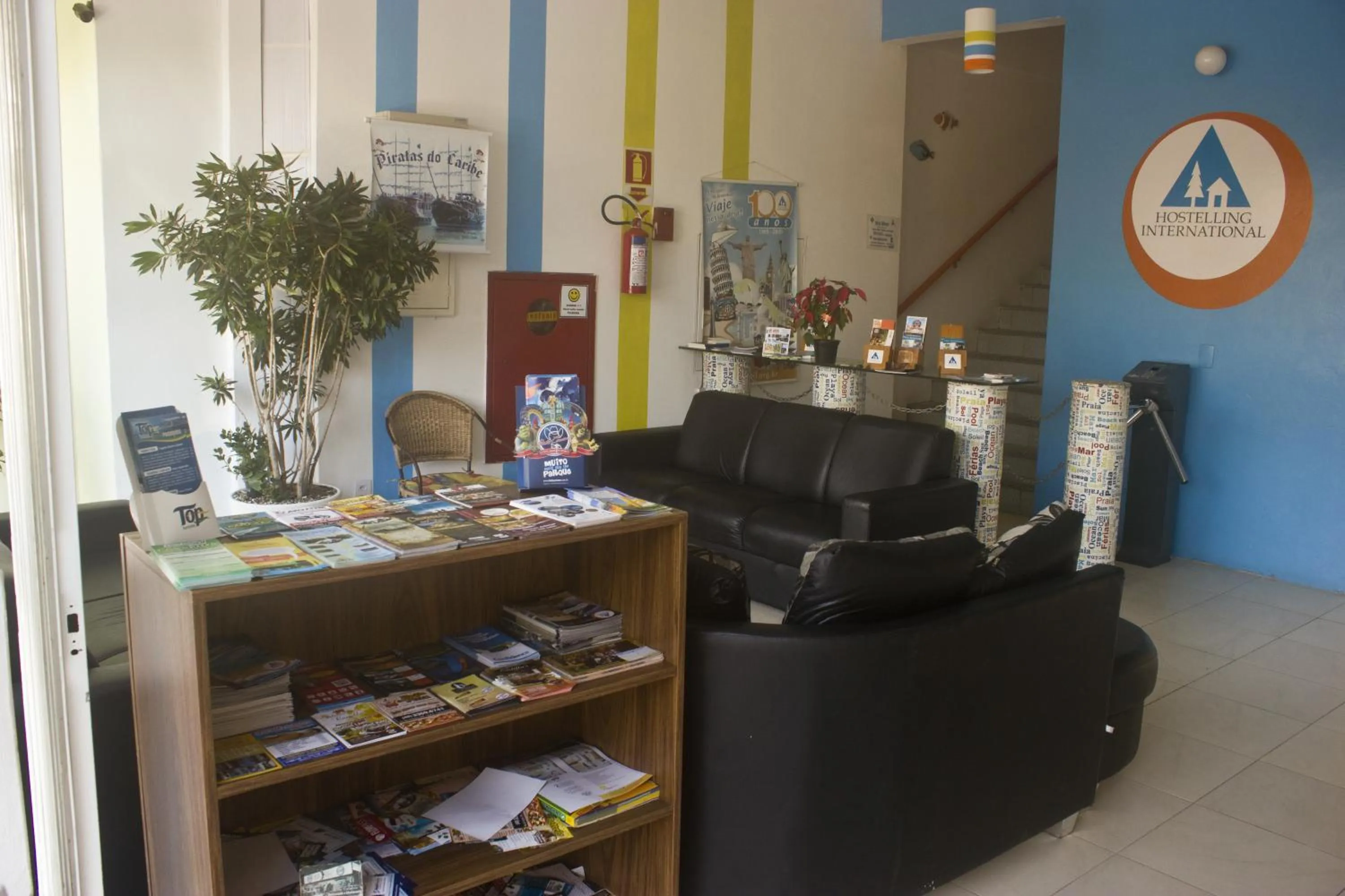 Lobby or reception in Hostel Canasvieiras