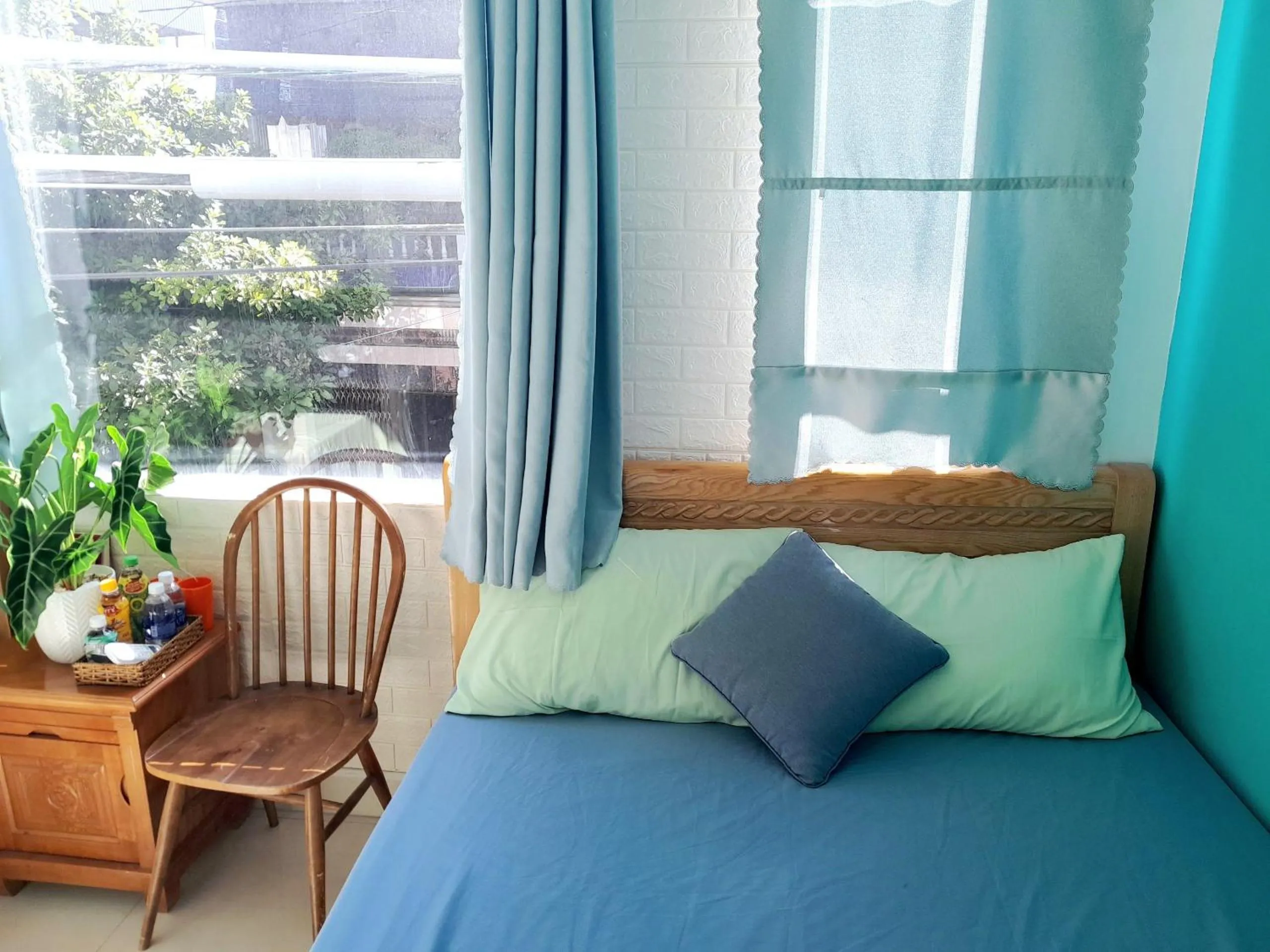 Bed in Sông Suối Homestay