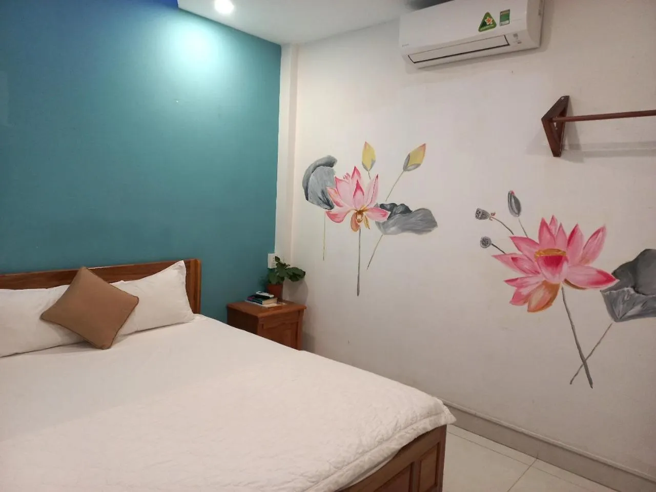 Decorative detail, Bed in Sông Suối Homestay