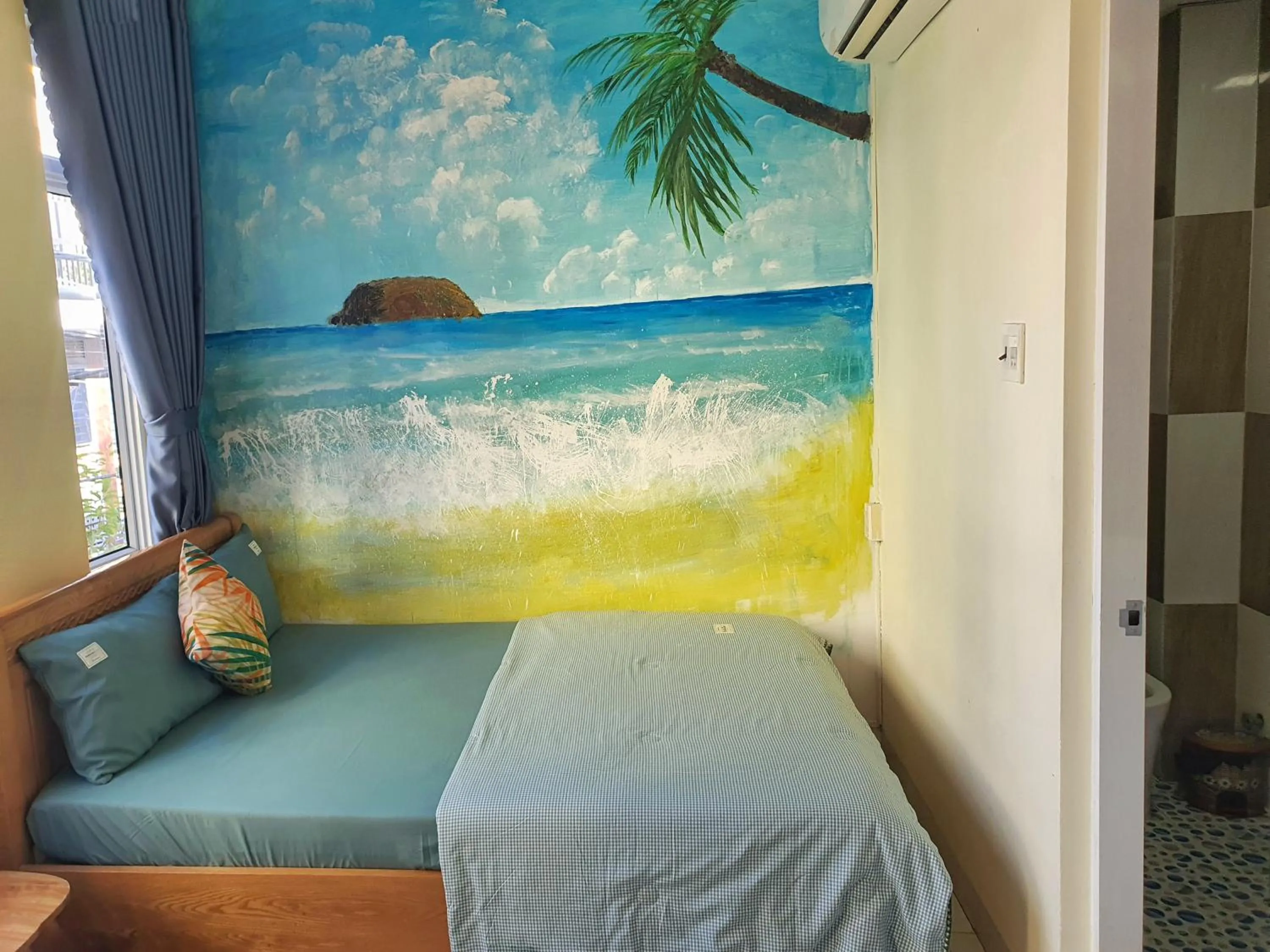 Bed in Sông Suối Homestay