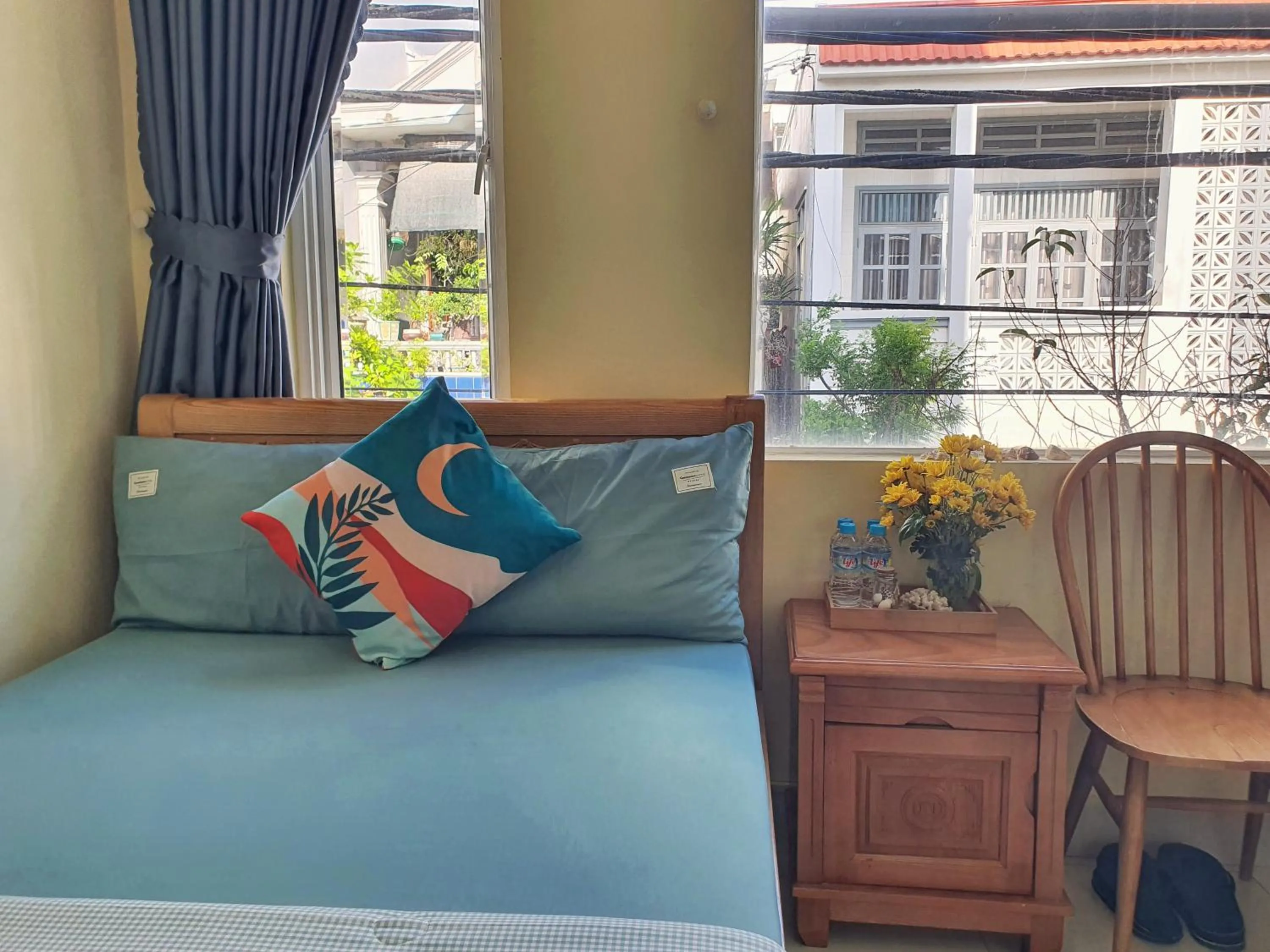 Bed in Sông Suối Homestay