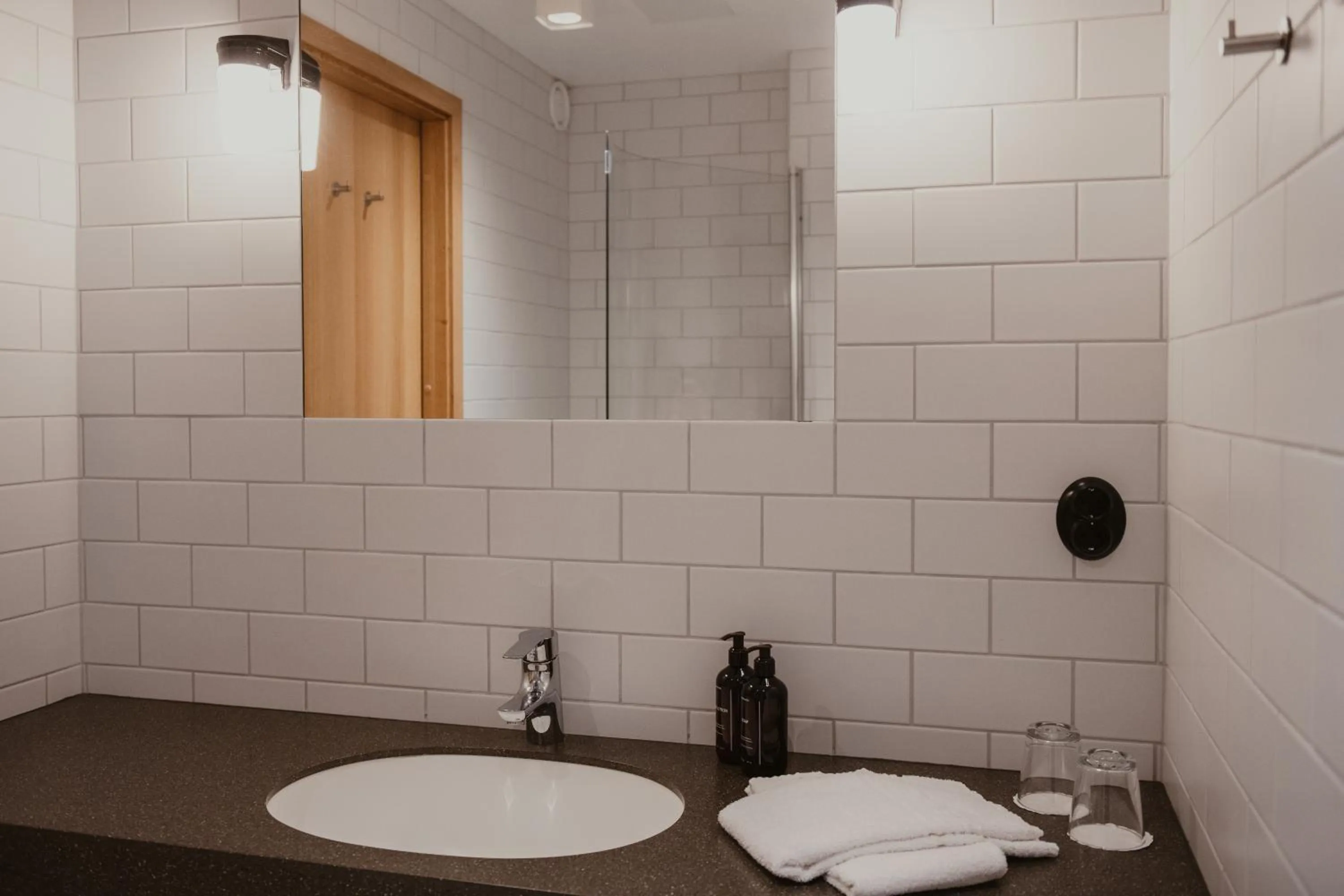 Bathroom in Home Hotel Magasinet