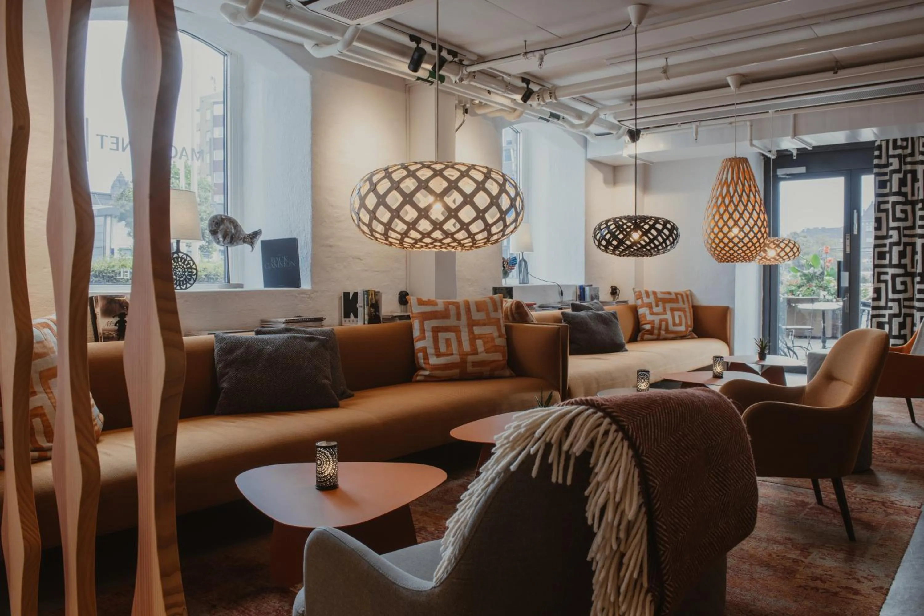 Lobby or reception in Home Hotel Magasinet