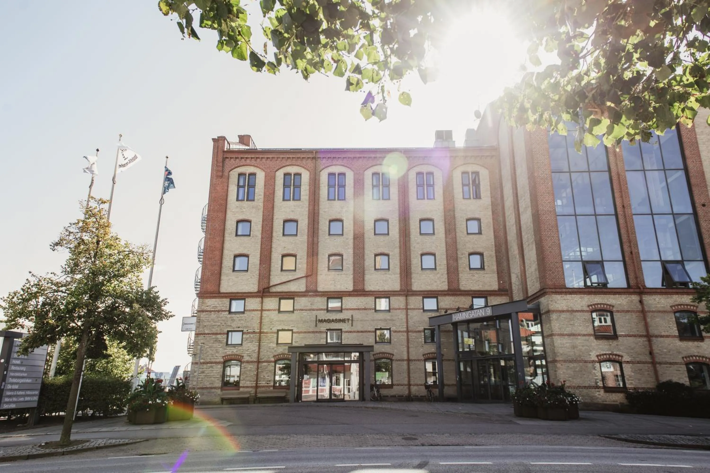 Property building in Home Hotel Magasinet