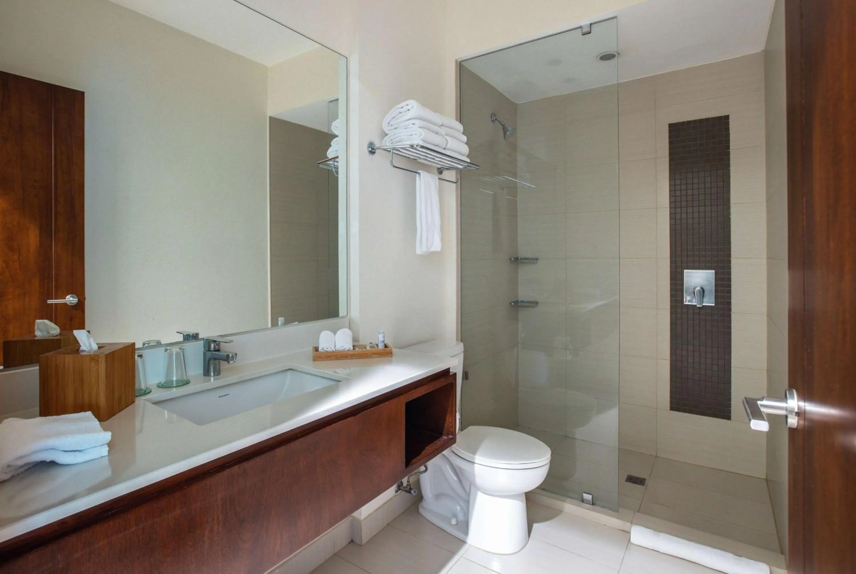 Bathroom in Wyndham Garden San Jose Escazu, Costa Rica