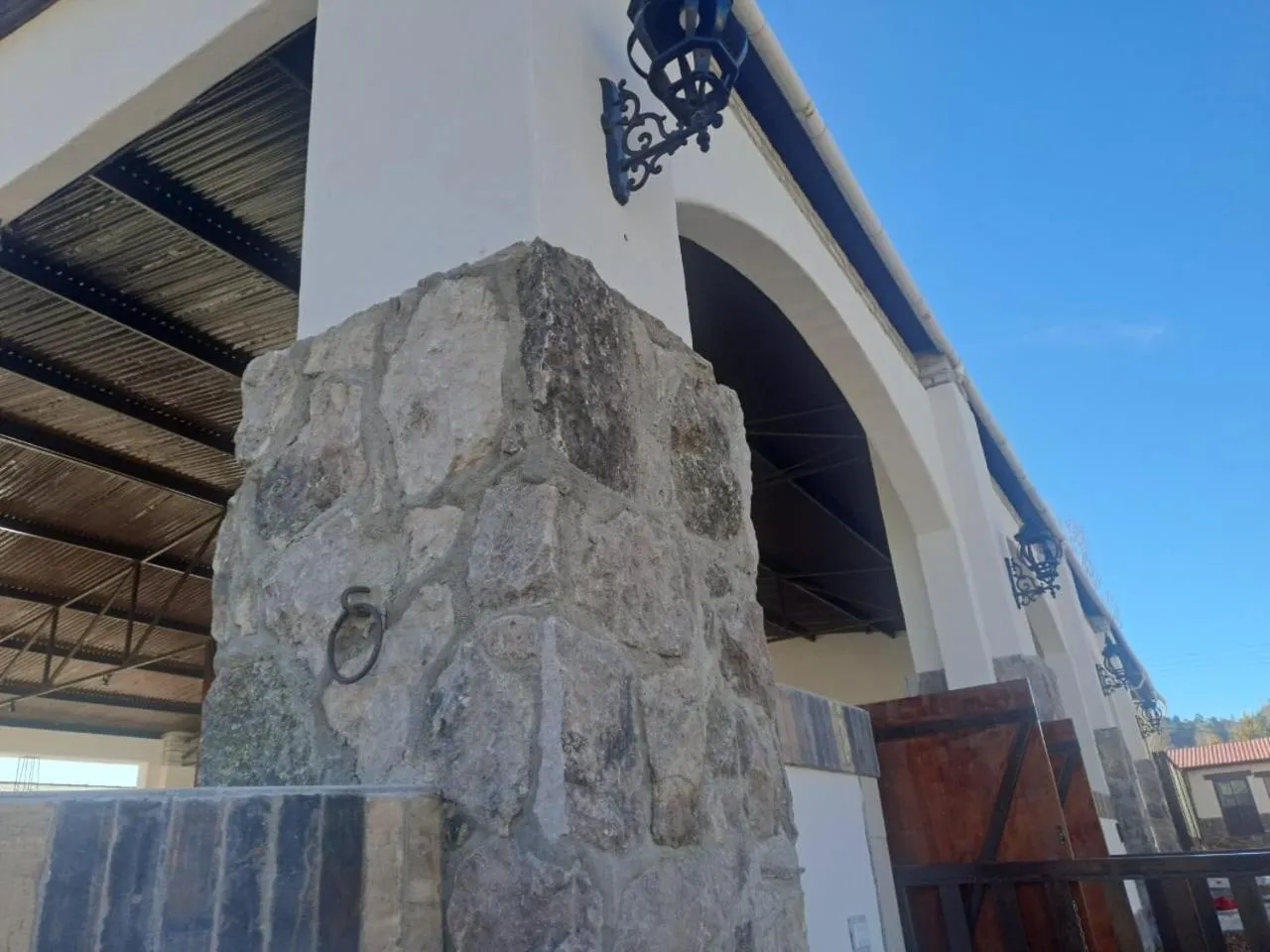 Patio in Hotel Quinta Mision