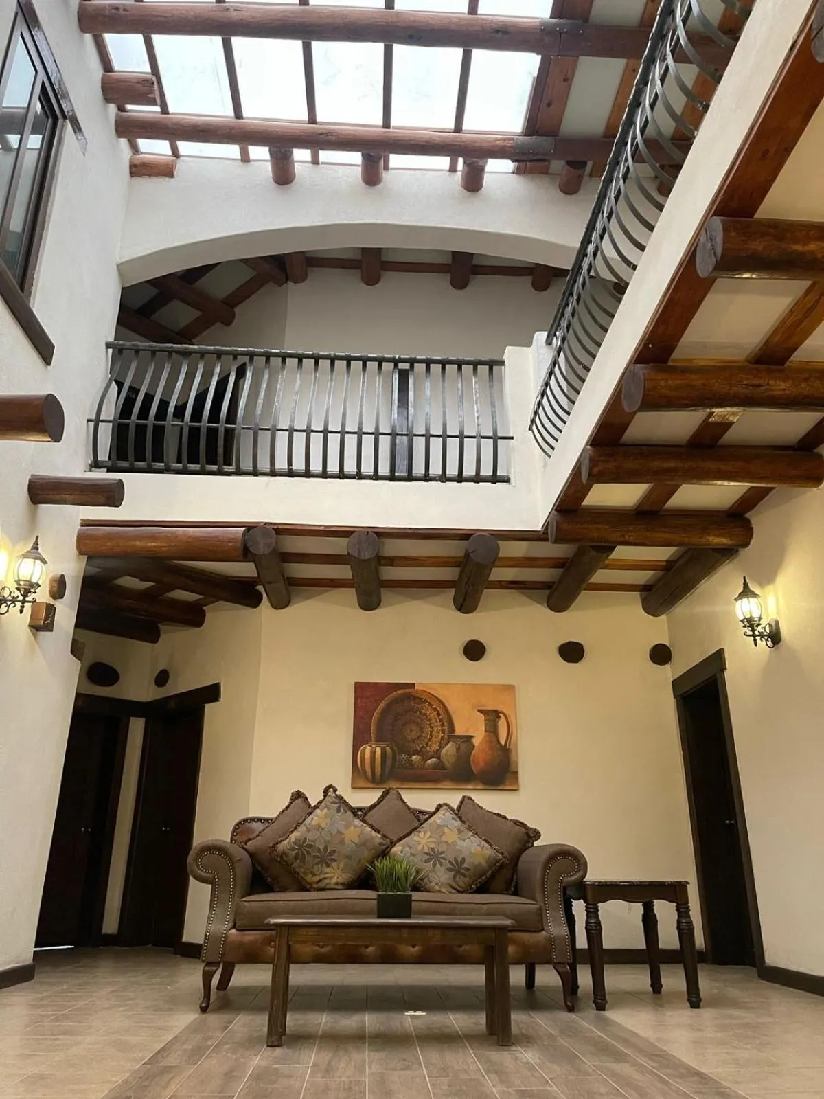 Living room in Hotel Quinta Mision