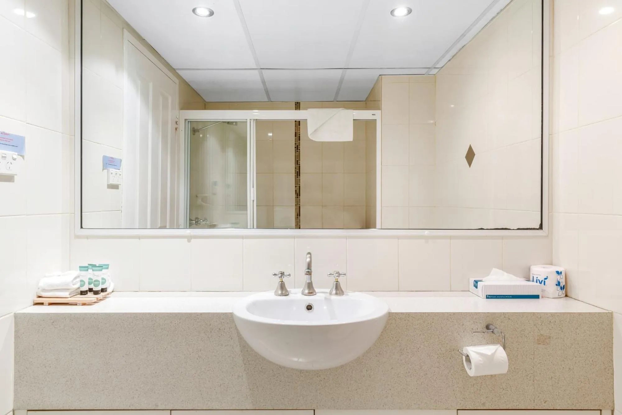 Shower in Bayview Tower