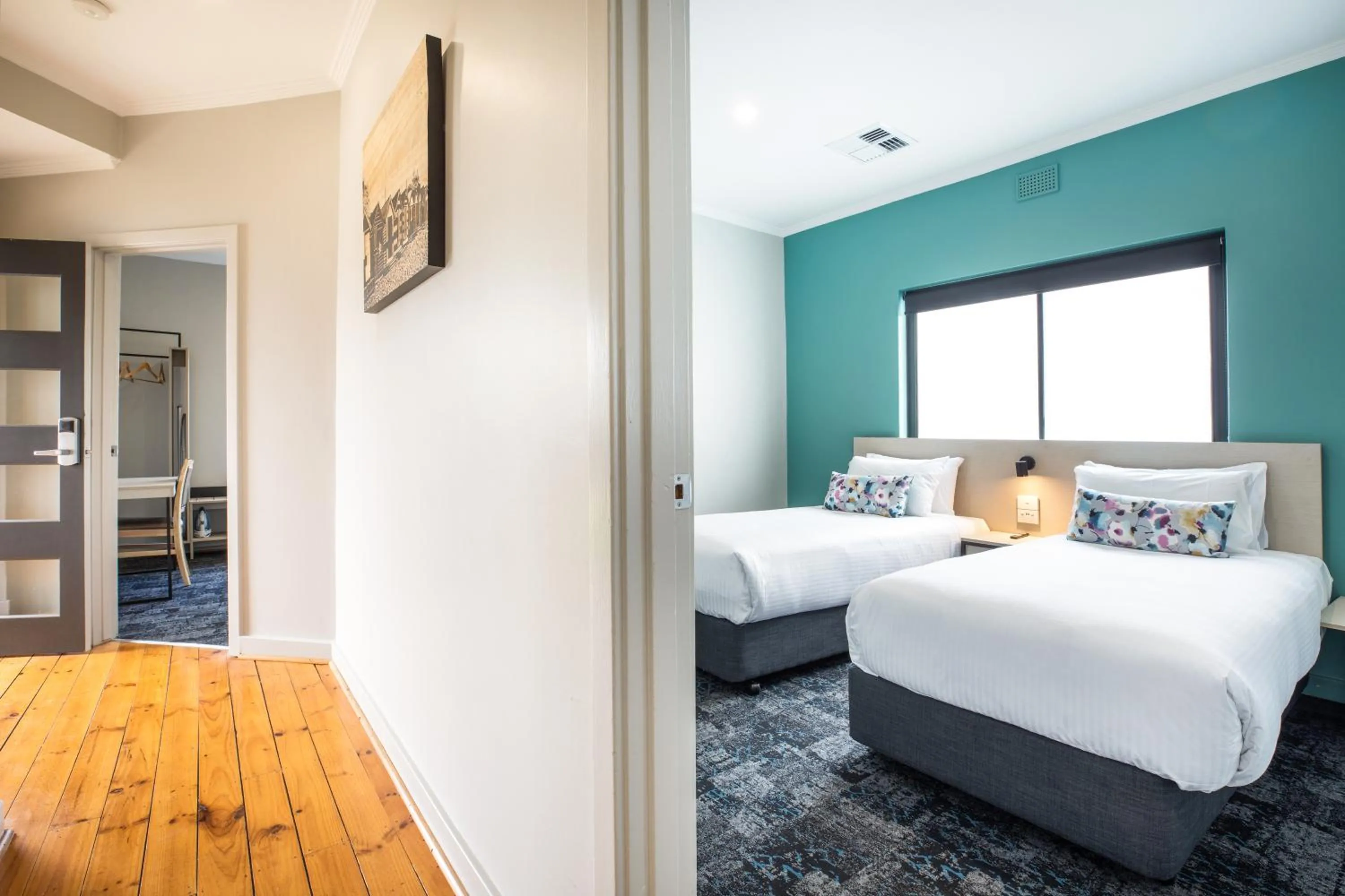 Bedroom, Bed in Nightcap at Watermark Glenelg