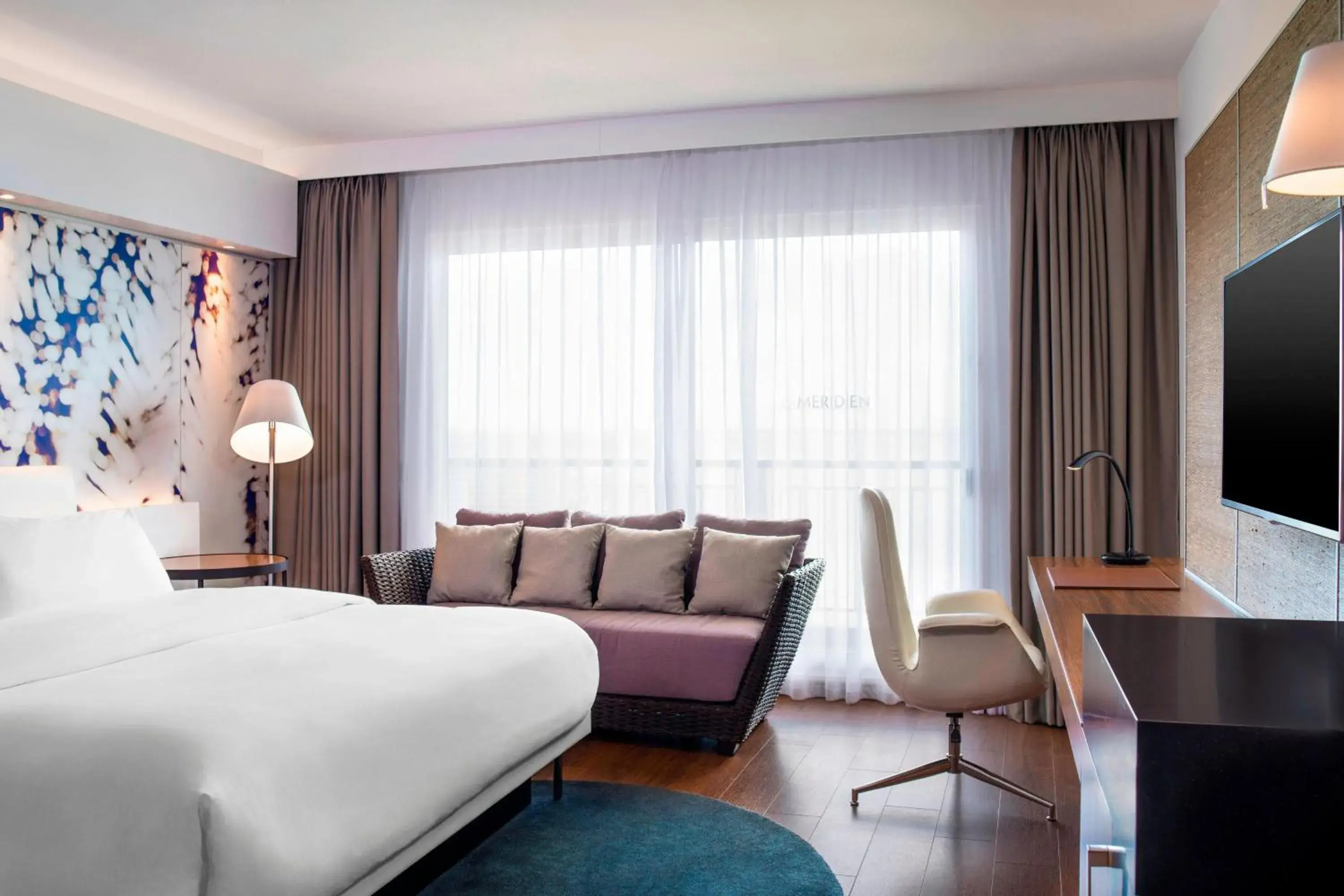 Guest room, 1 King, Garden view, Balcony in Le Méridien Nouméa Resort & Spa Guest room, 1 King, Garden view, Balcony in Le Méridien Nouméa Resort & Spa