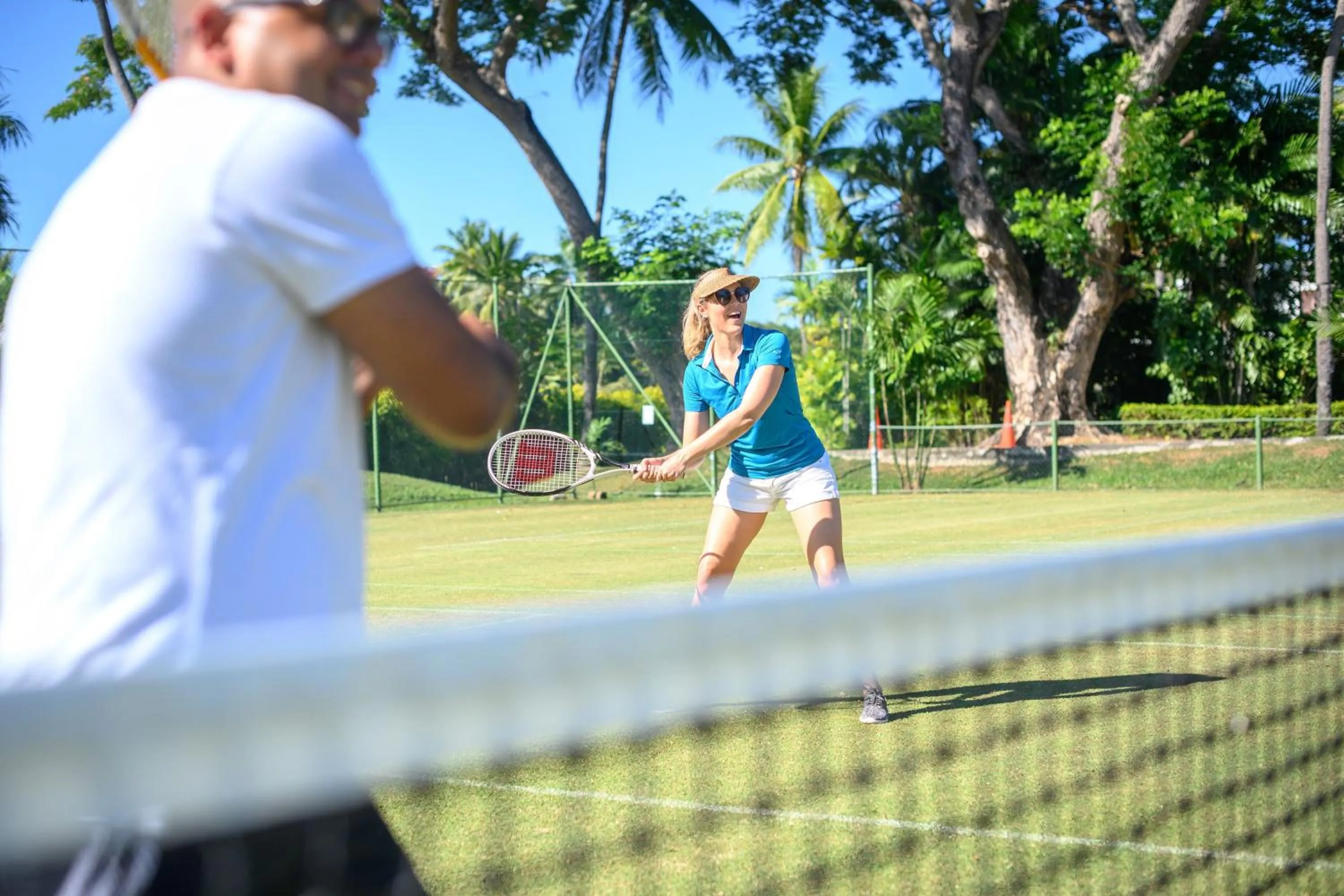 Tennis court in The Westin Fiji Golf Resort & Spa