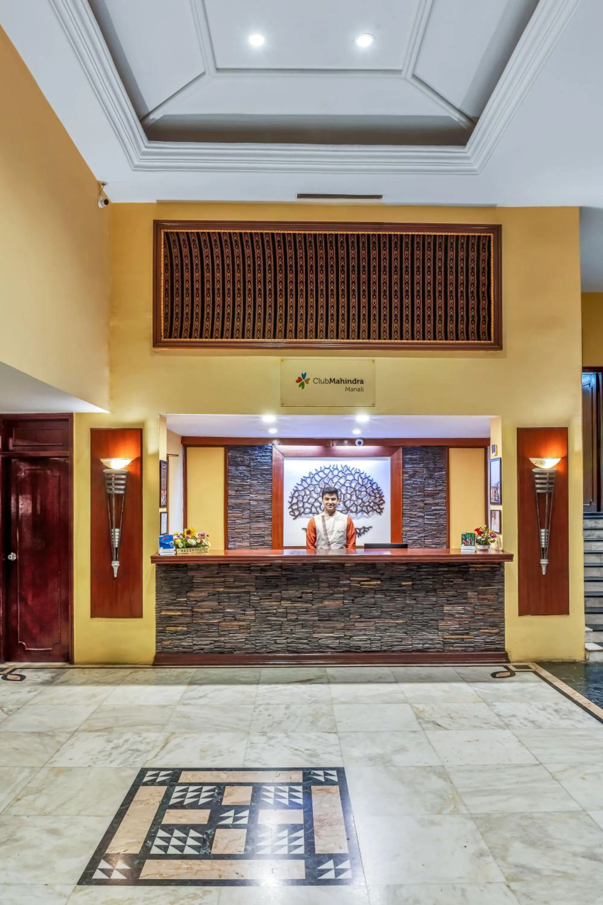 Lobby or reception in Club Mahindra Snow Peaks Manali