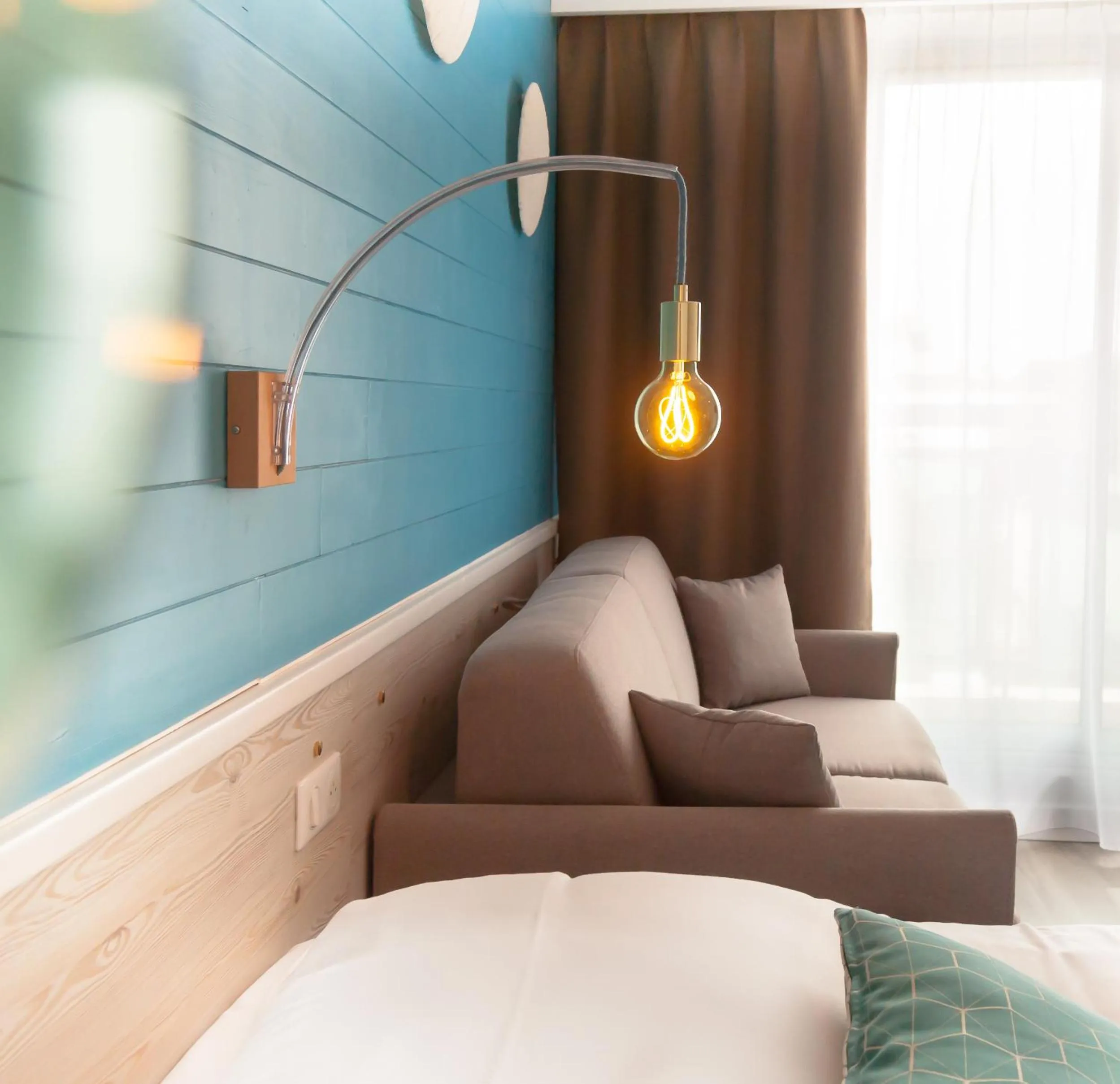 Living room in Hotel La Cote Oceane- Bureau- 250 m plage