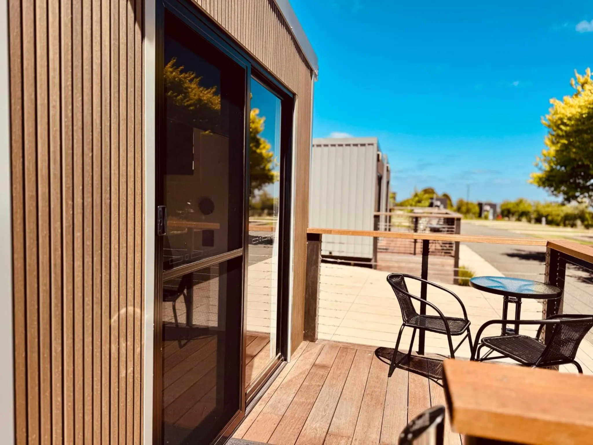 Patio in Kryal Castle Ballarat