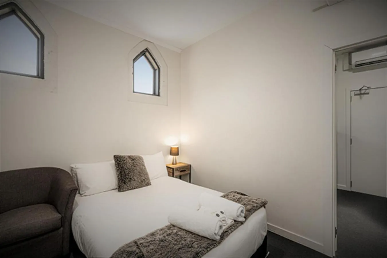 Bed in Kryal Castle Ballarat