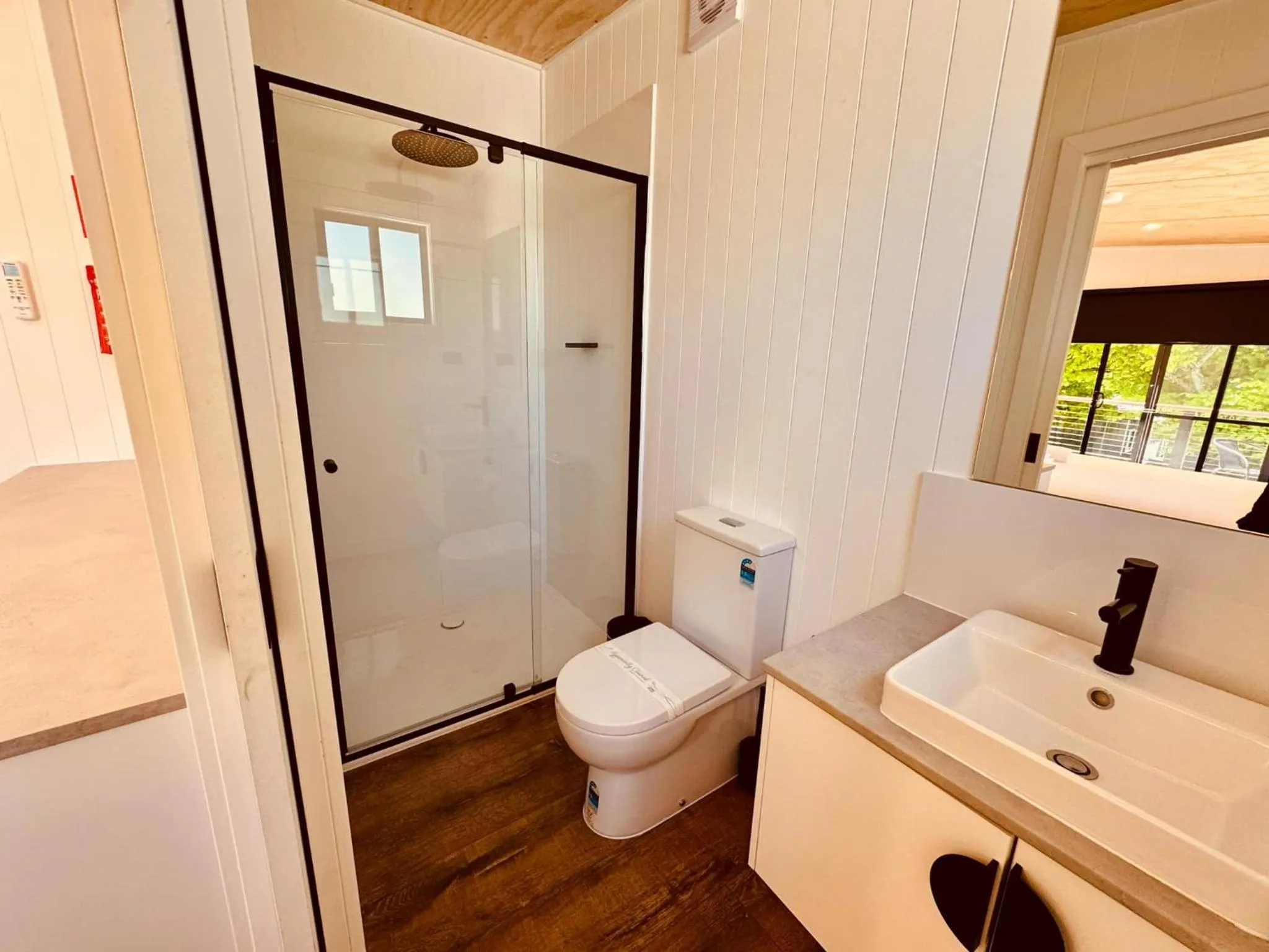 Shower in Kryal Castle Ballarat