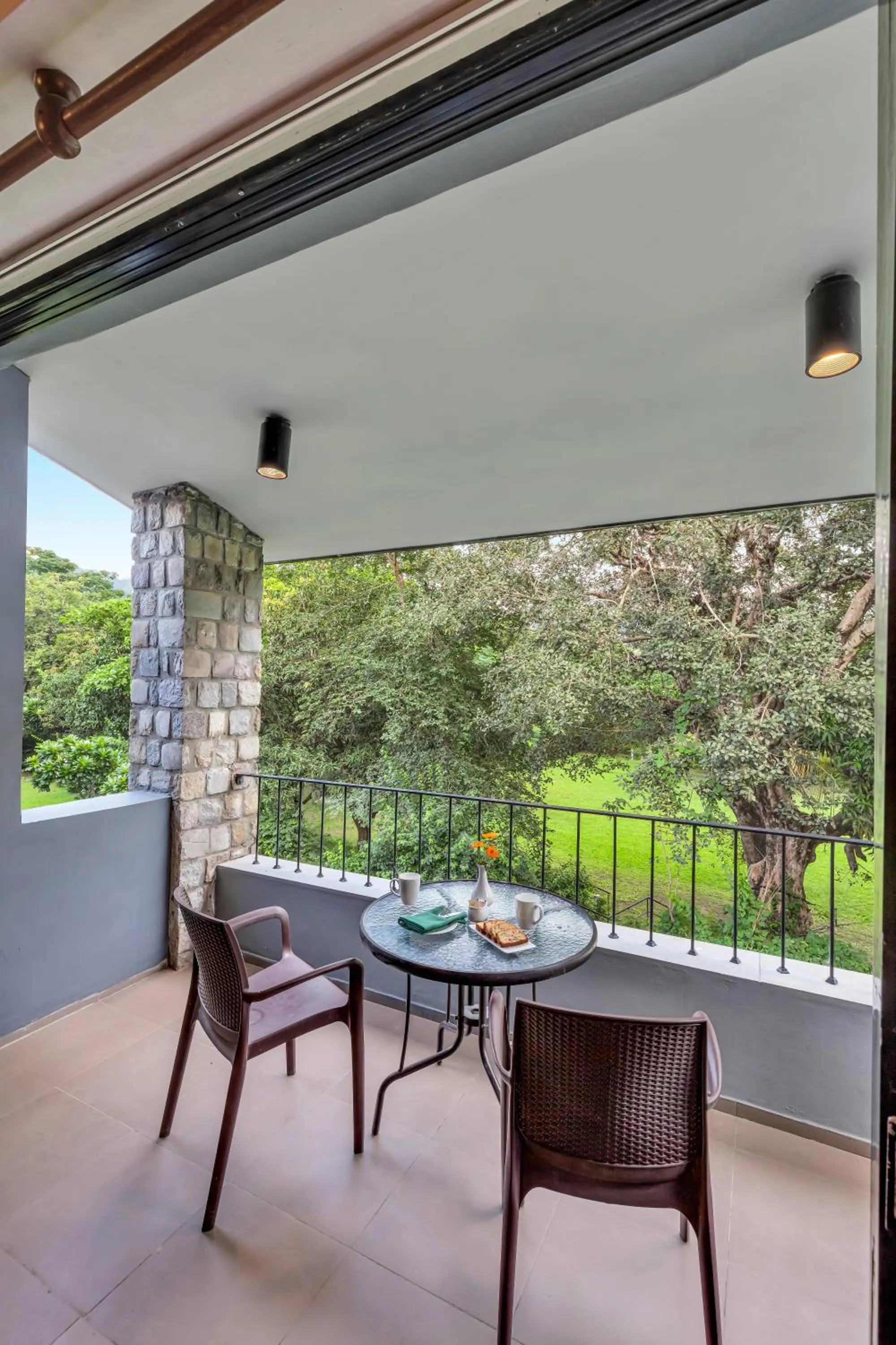 Balcony/Terrace in Club Mahindra Corbett