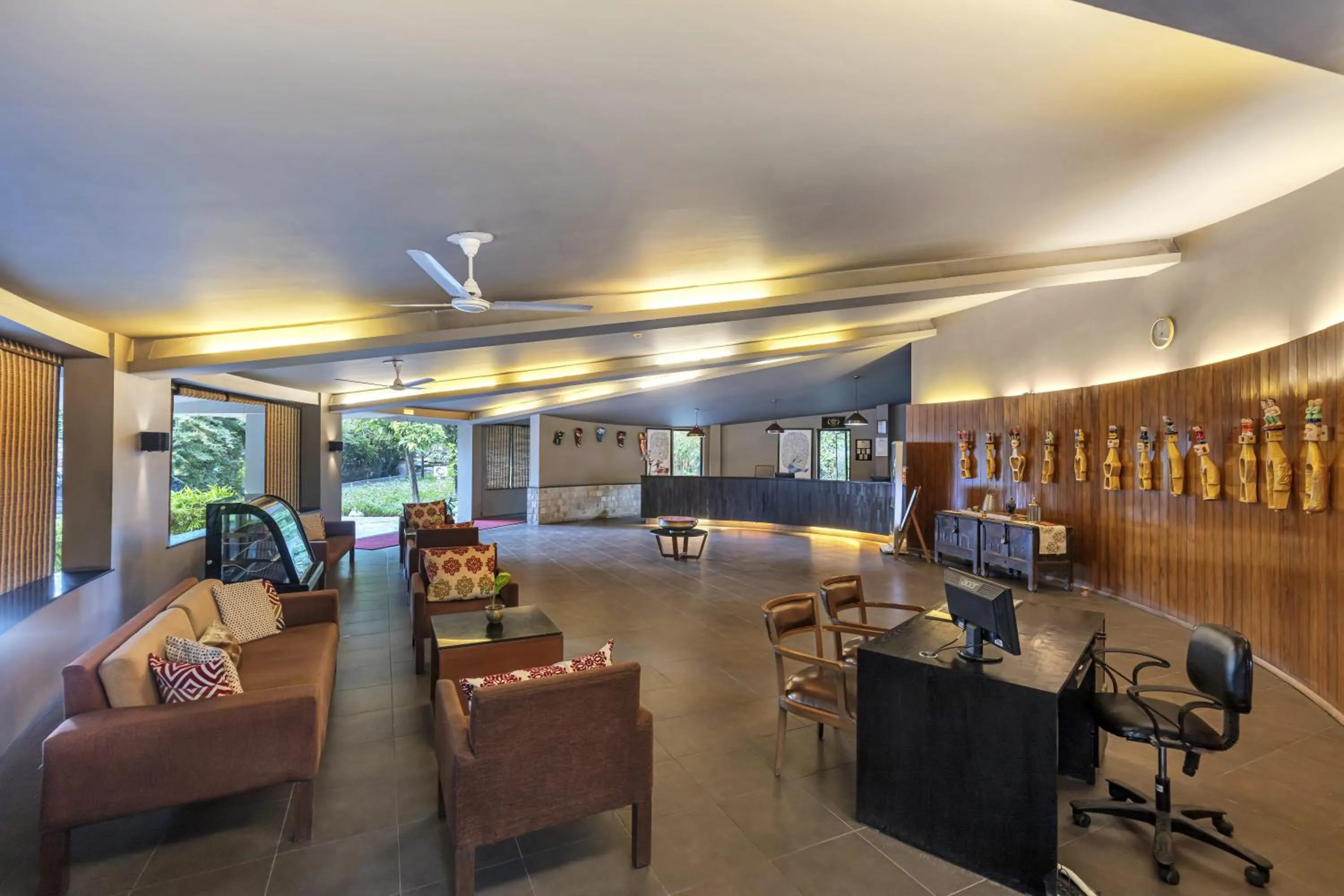 Lobby or reception in Club Mahindra Corbett