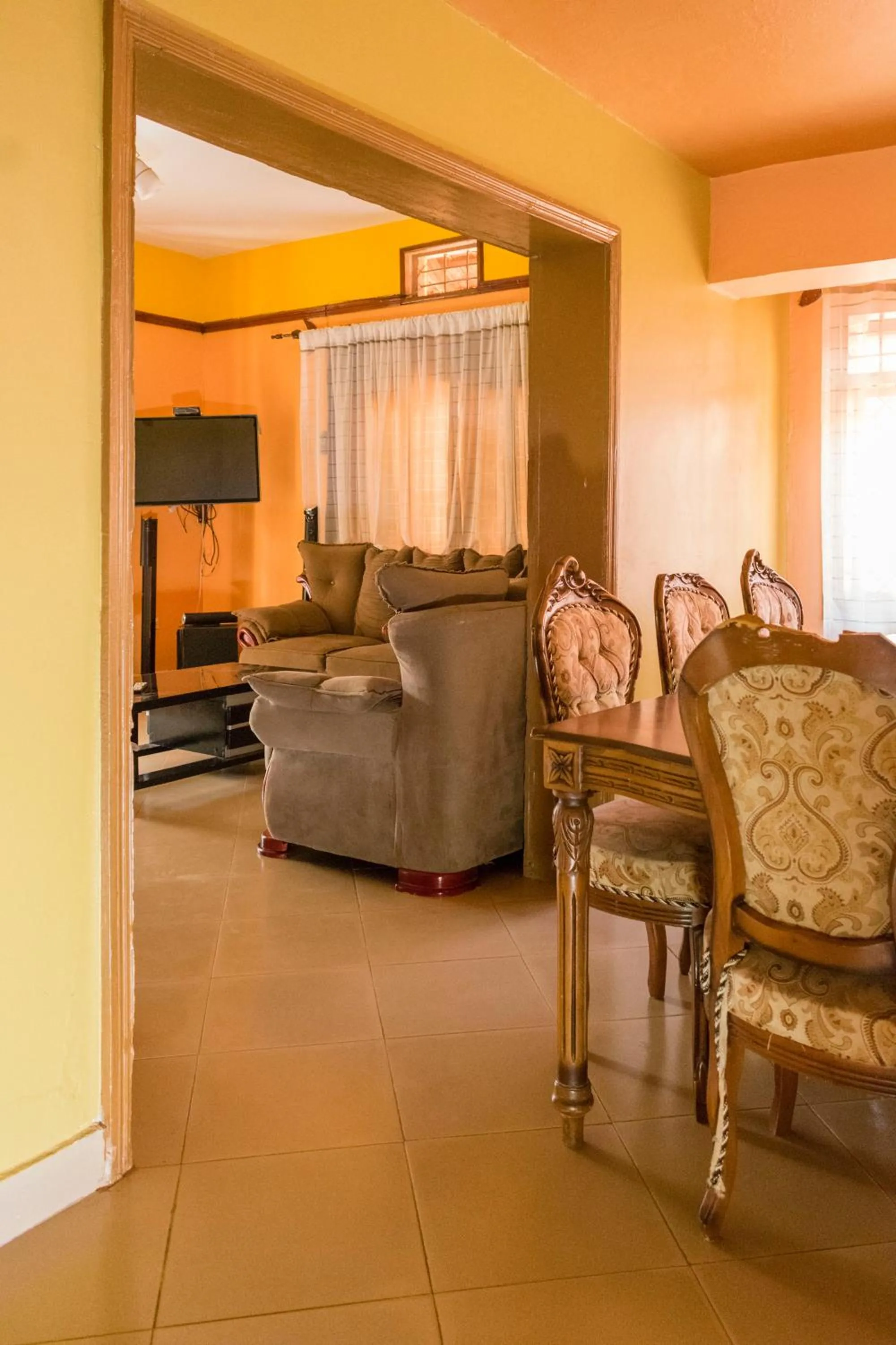 Living room in Rates Motel Mbale
