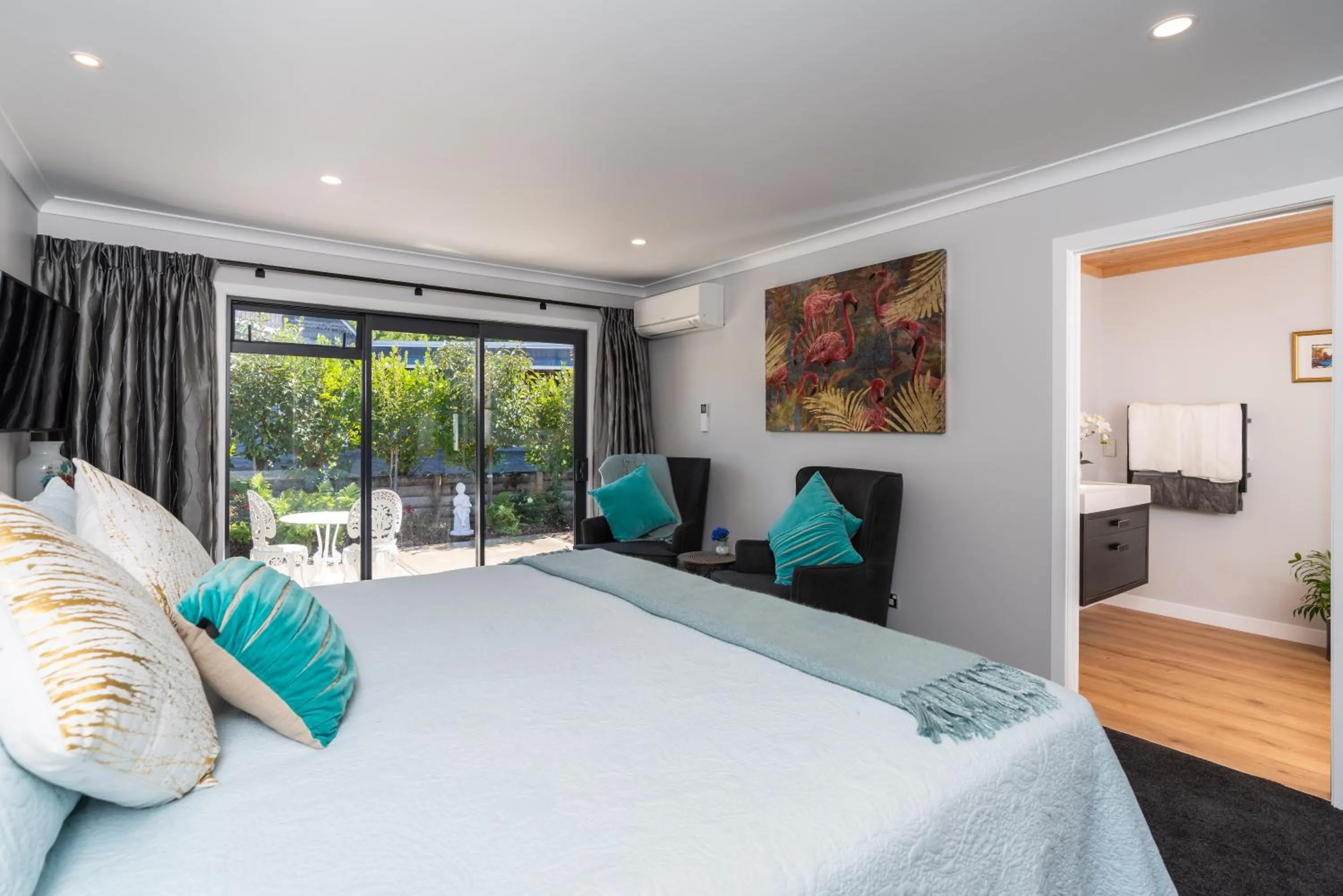 Bed in Glenbervie Bed & Breakfast