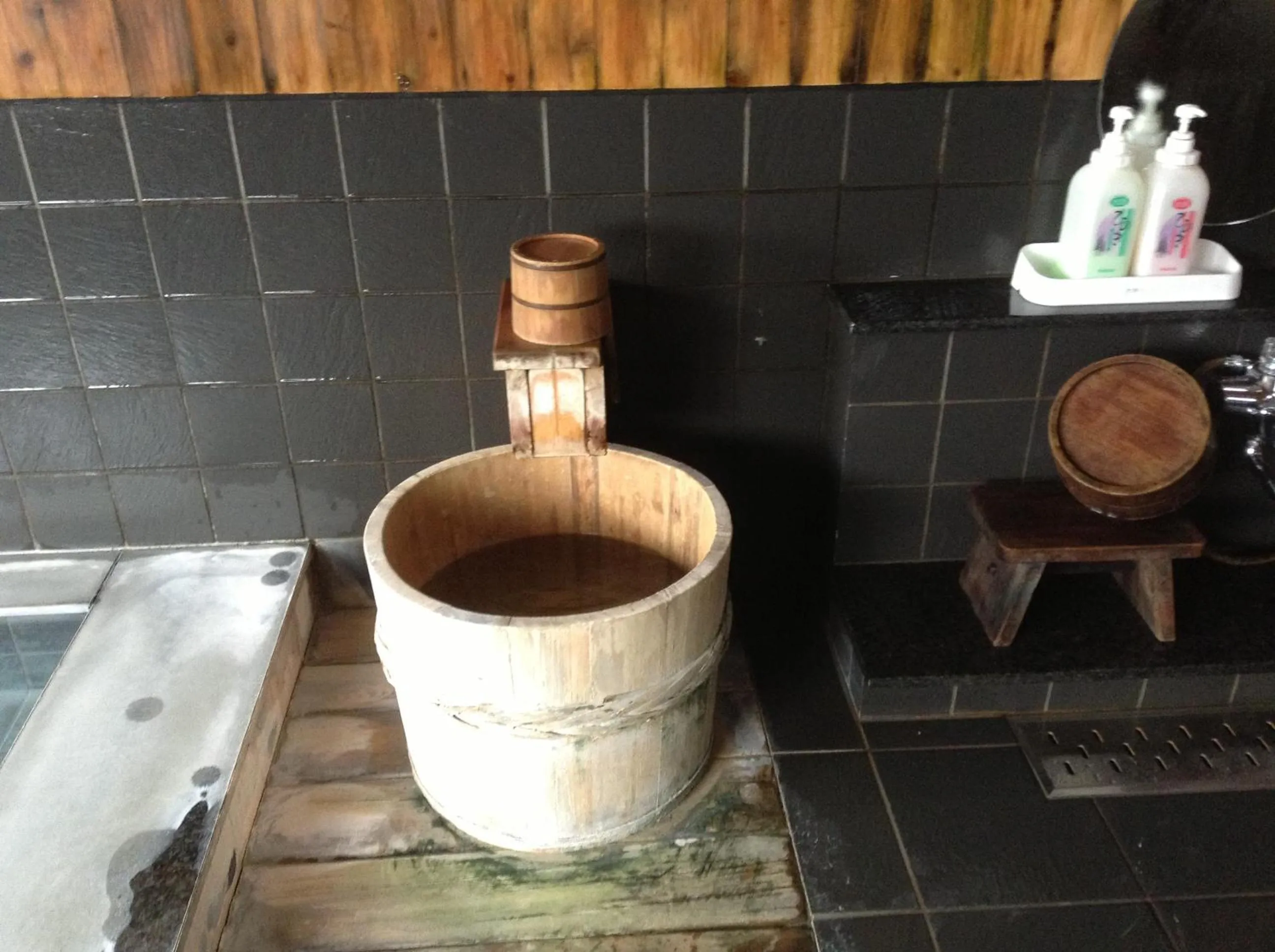 Hot Spring Bath in Hakuba Alpine Hotel
