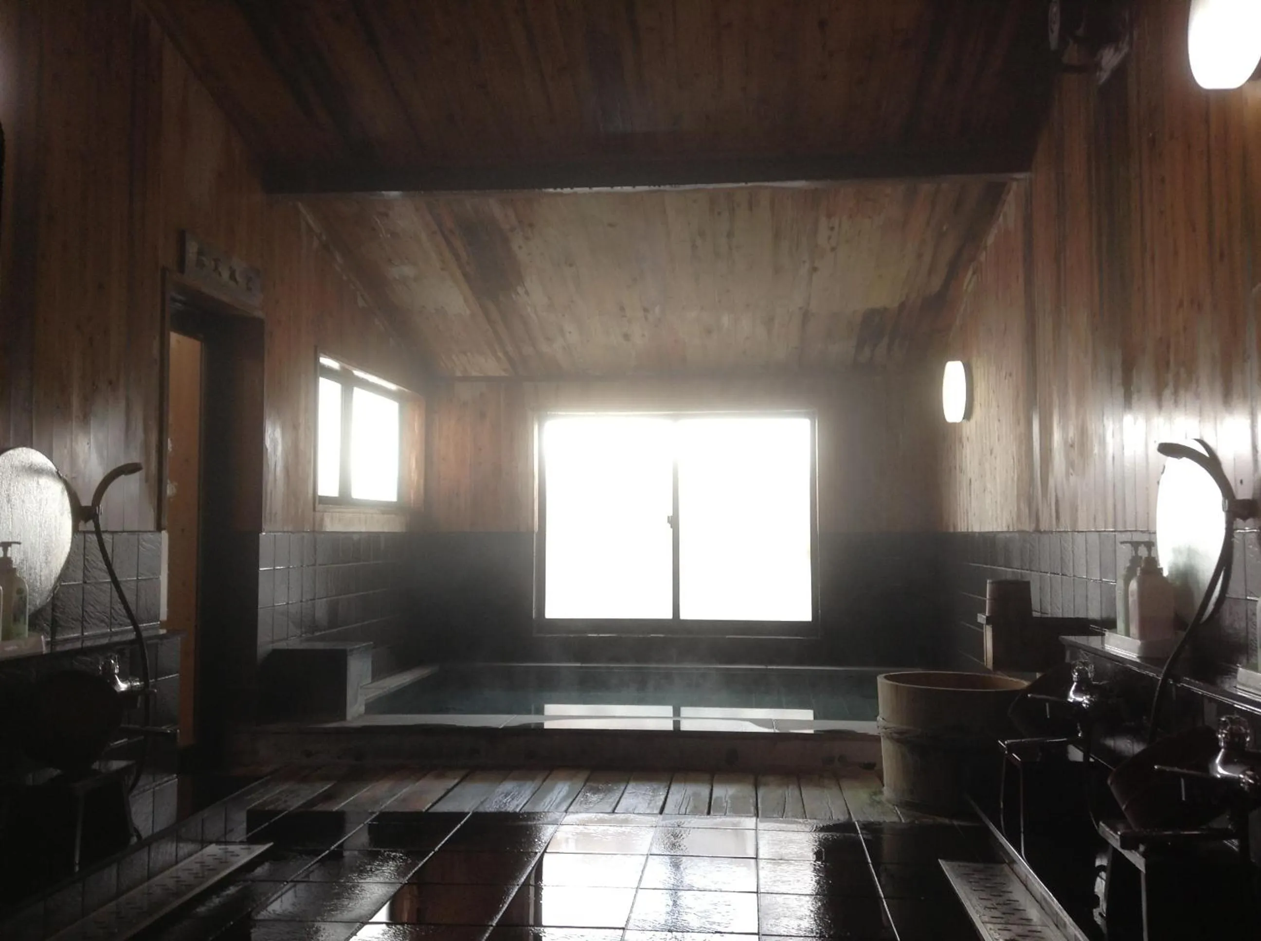 Hot Spring Bath in Hakuba Alpine Hotel
