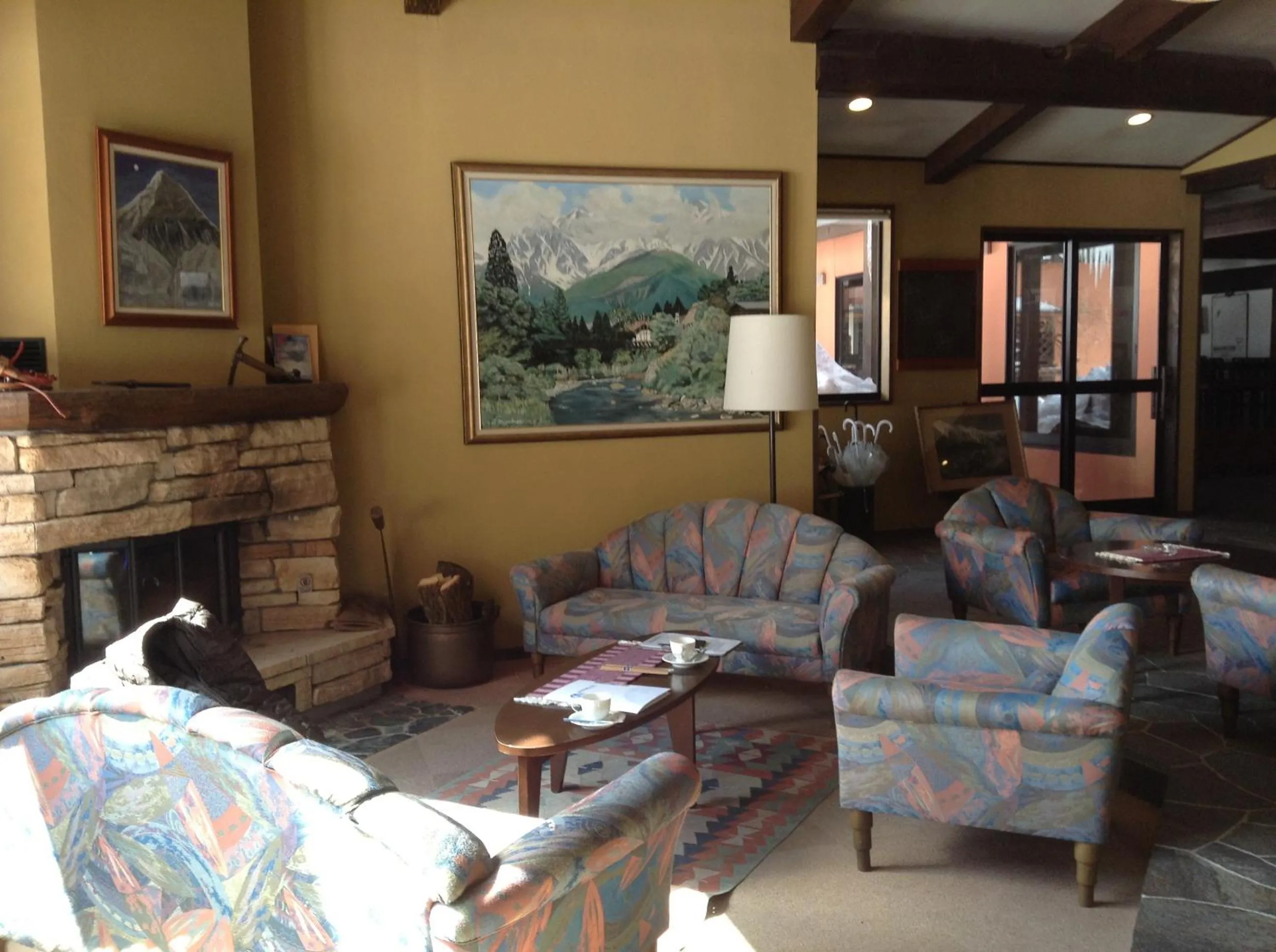 Lobby or reception in Hakuba Alpine Hotel