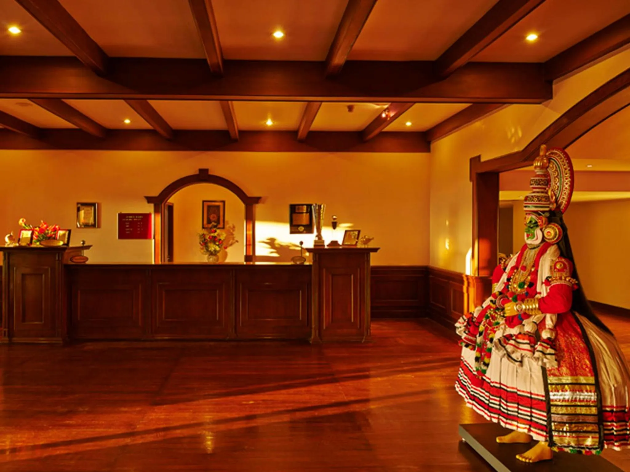 Decorative detail in Club Mahindra Lake View Munnar