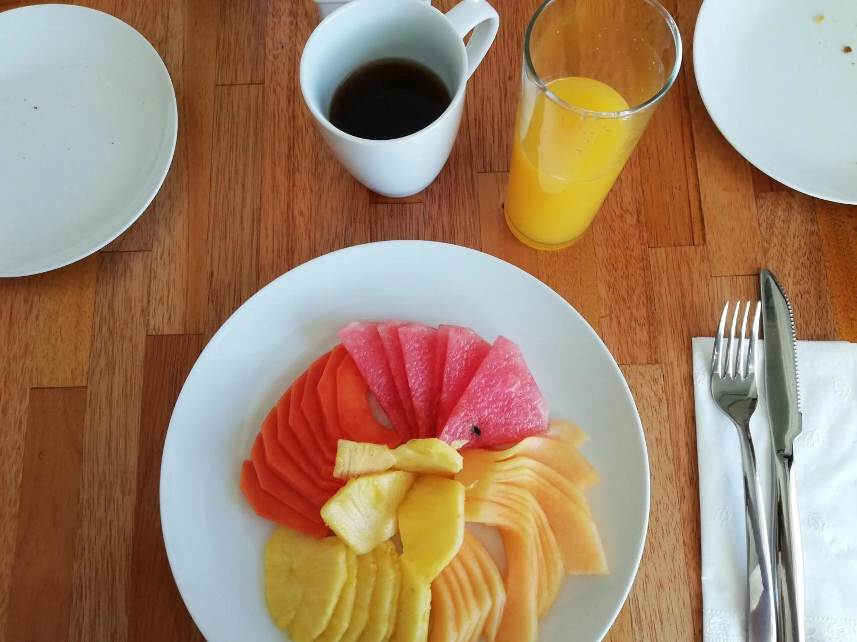 Breakfast in Hacienda Maxdá